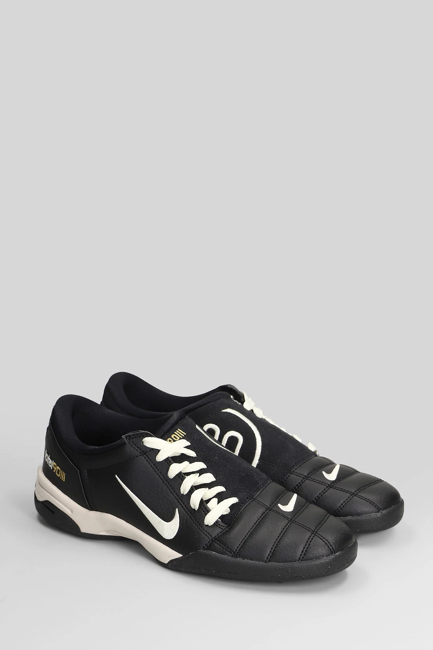 Total 90 Sneakers in black suede and leather - Image 2
