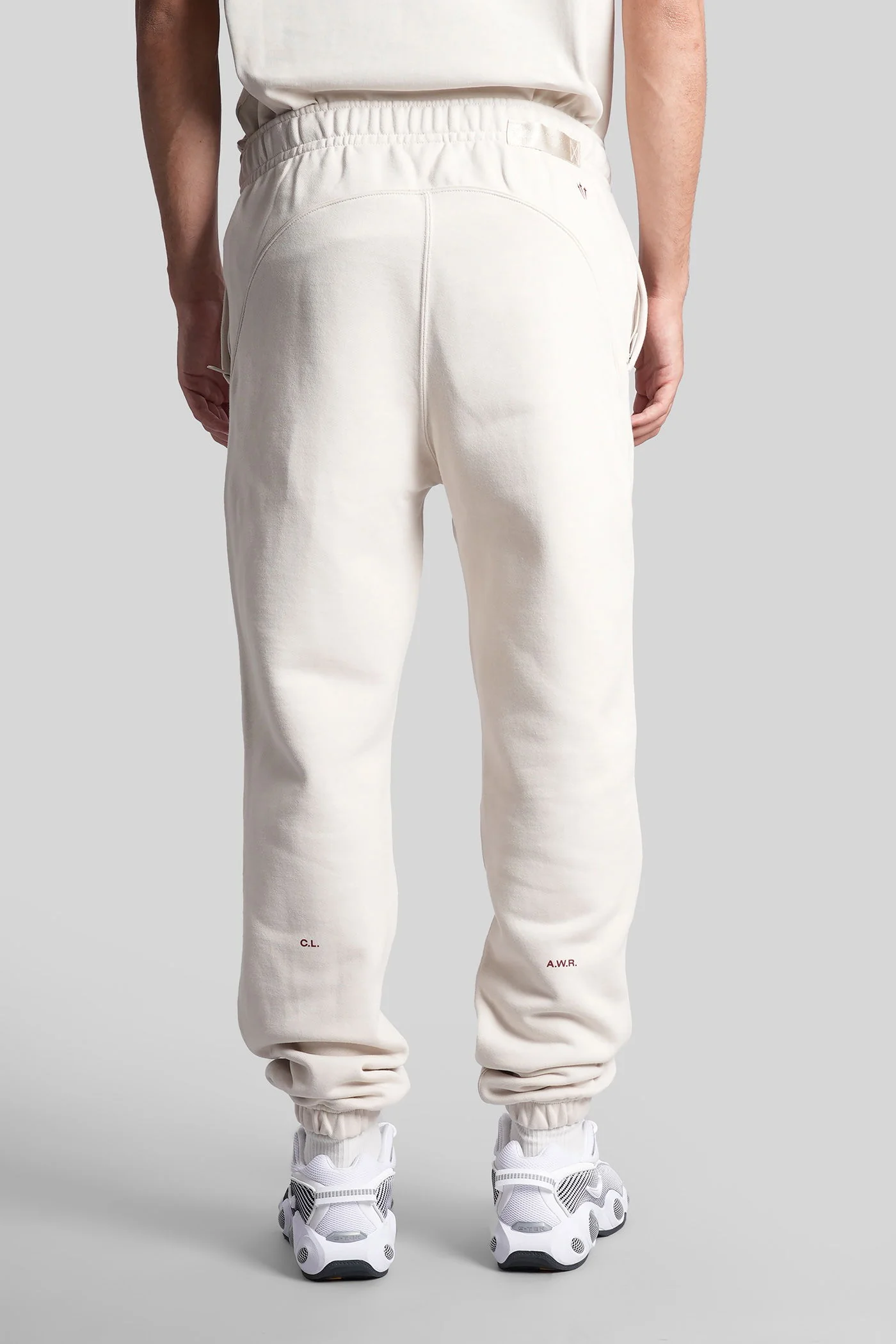 Pants in beige cotton - Image 3
