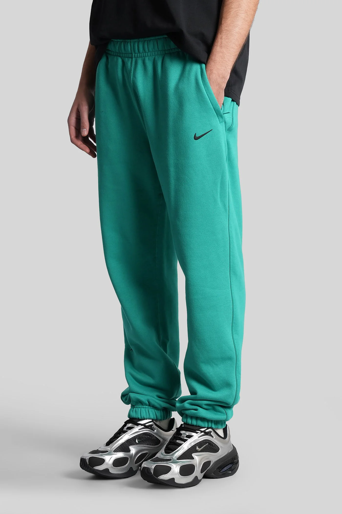 Pants in green cotton - Image 4