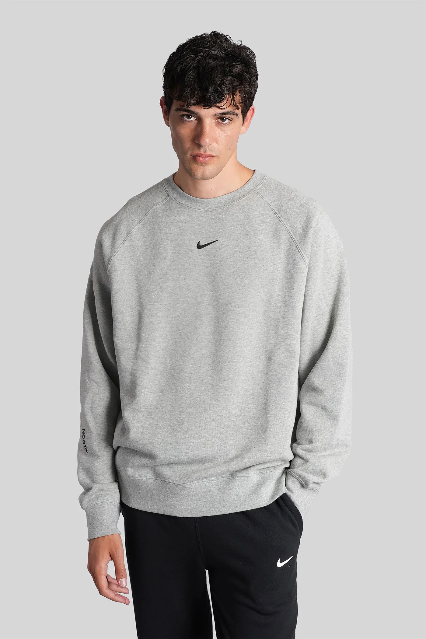 Sweatshirt in grey cotton