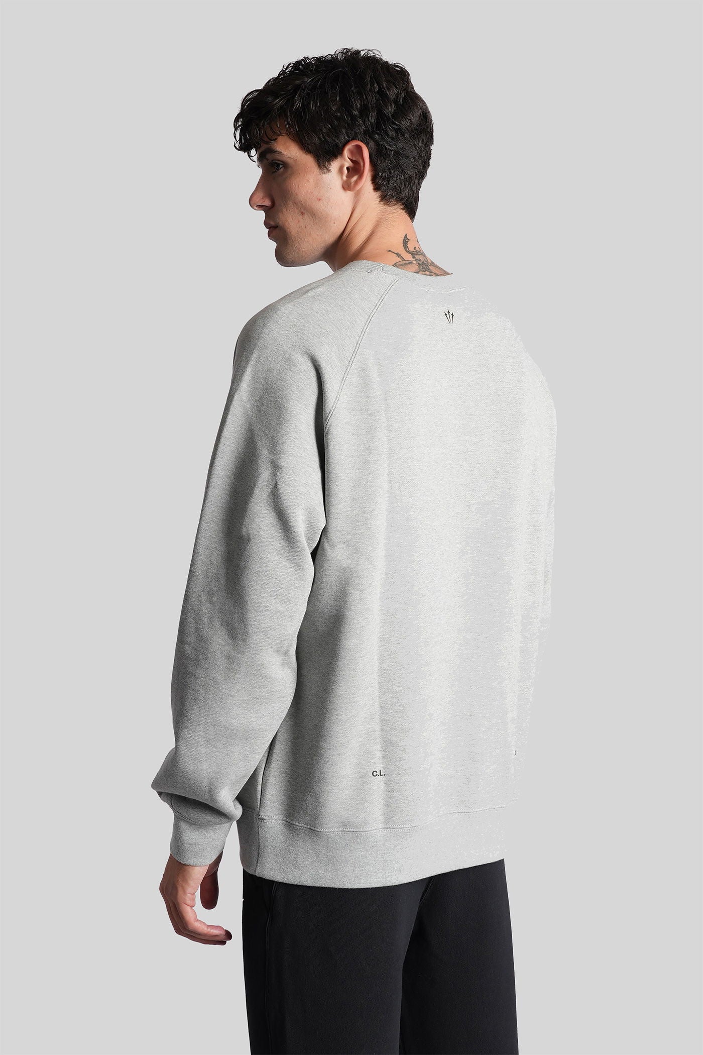Sweatshirt in grey cotton - Image 3