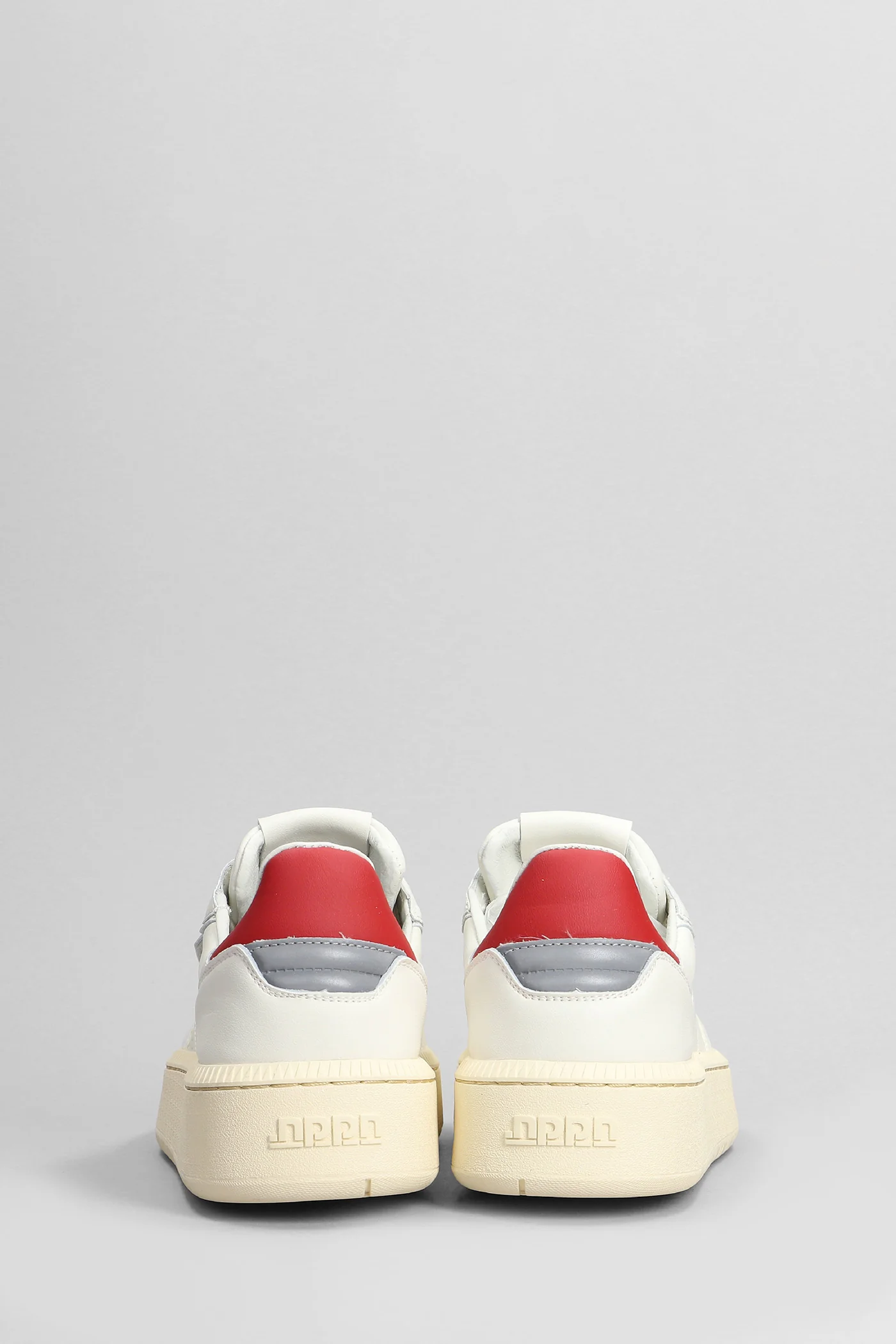 Sneakers in white leather - Image 4