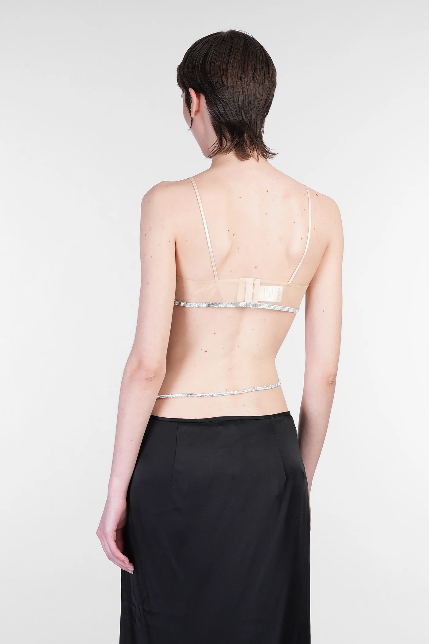 Rose Topwear in silver polyester - Image 3