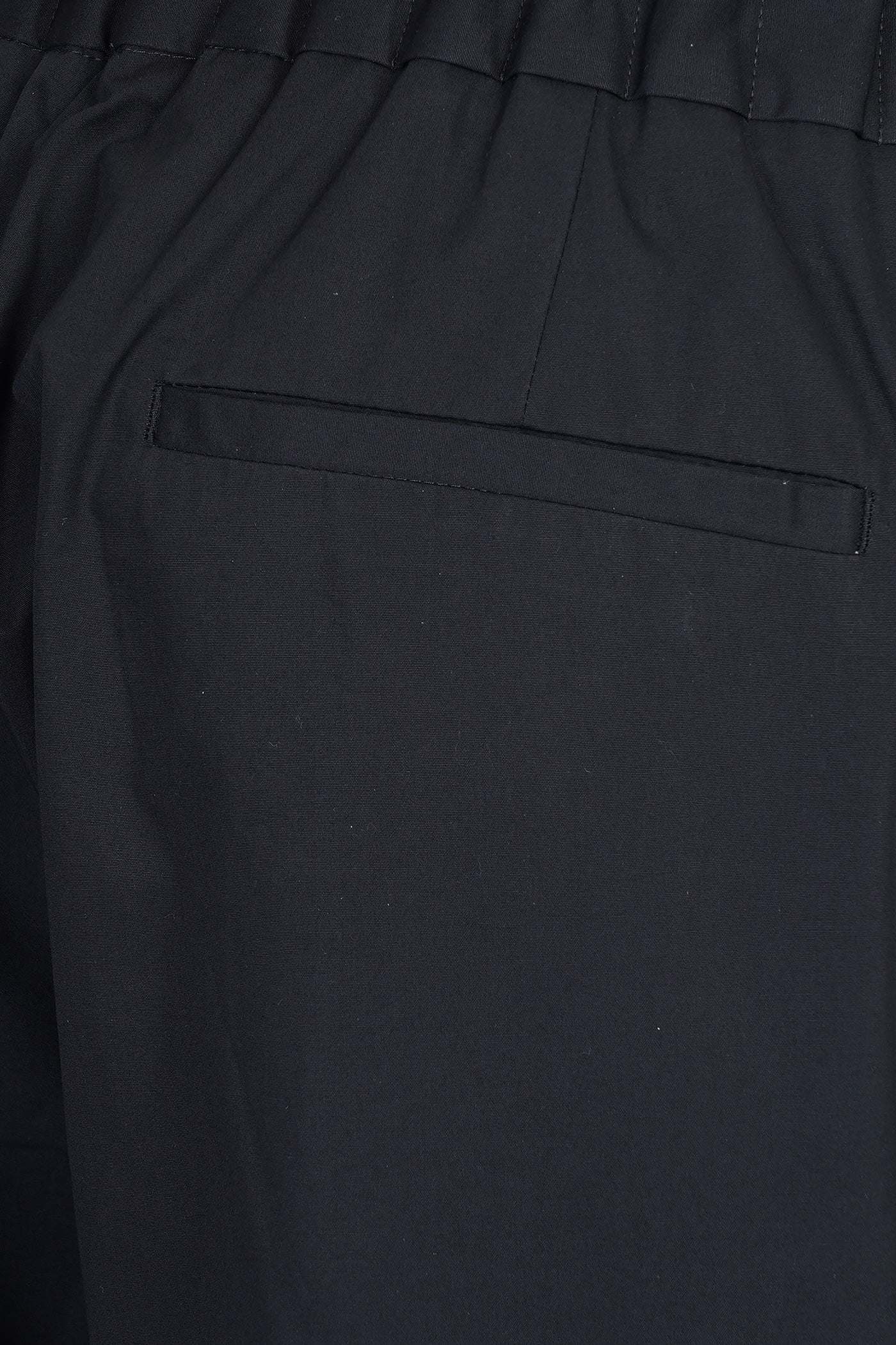 Pants in black cotton - Image 5