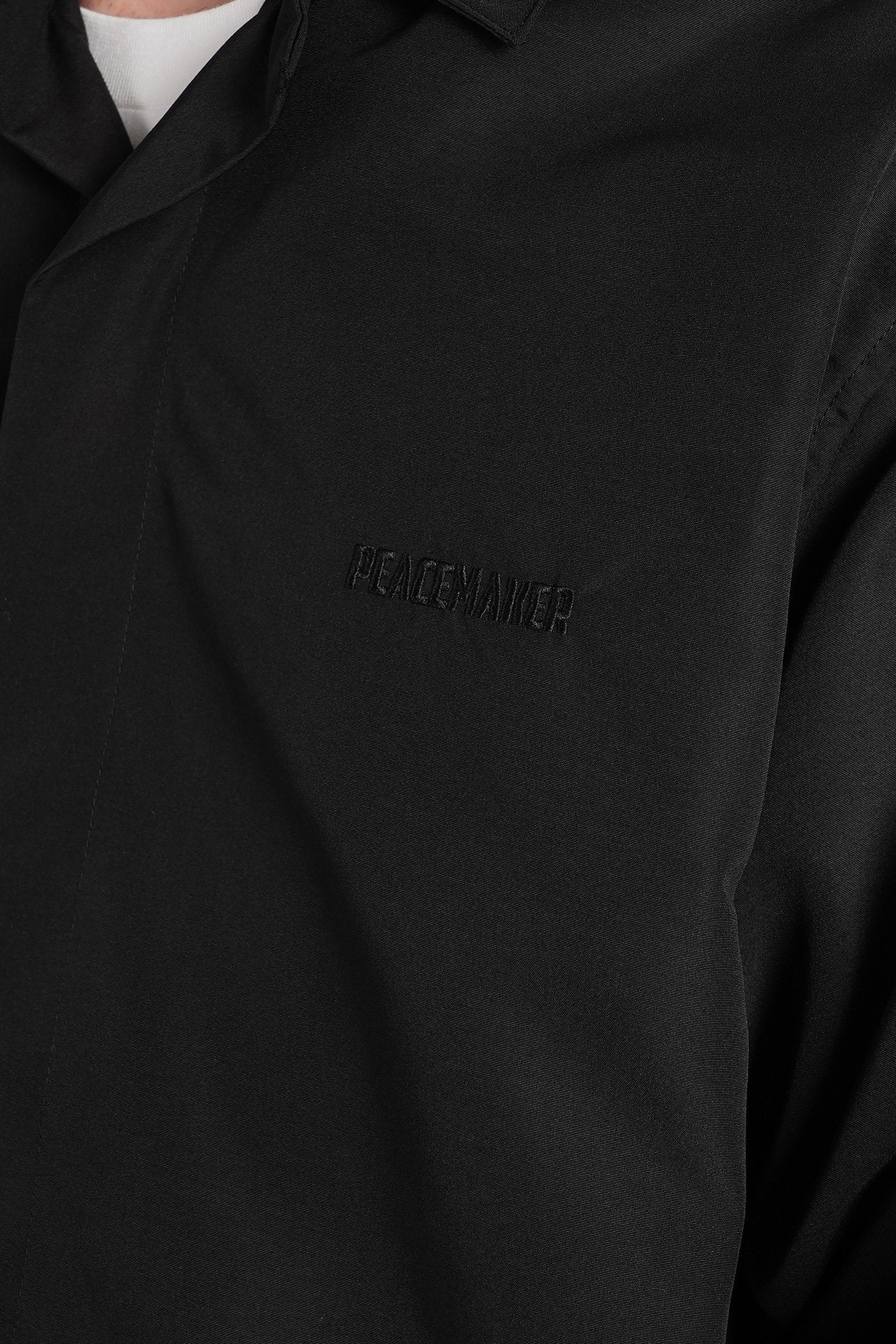 Shirt in black polyester - Image 5