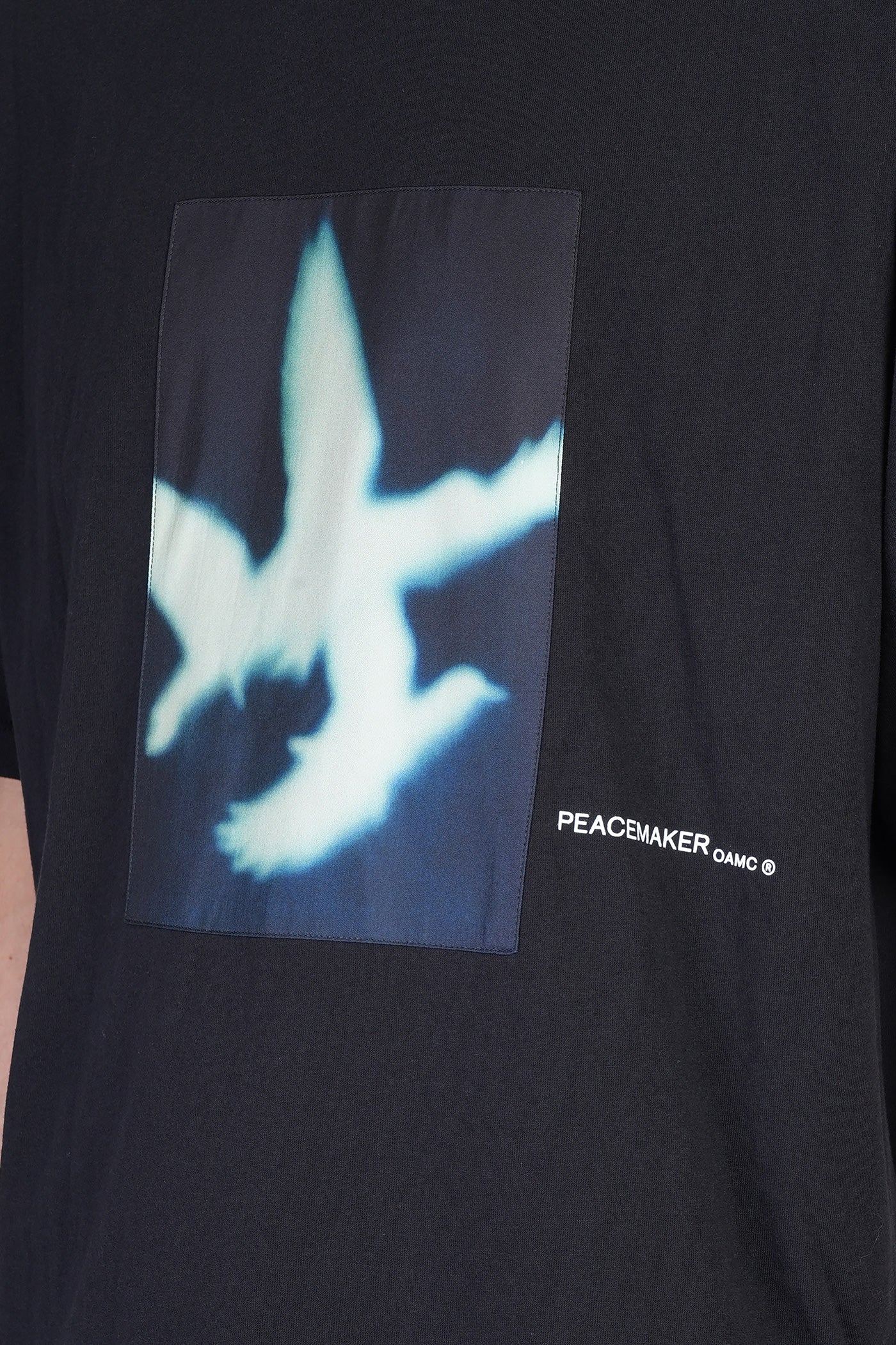 T-Shirt in black cotton - Image 5