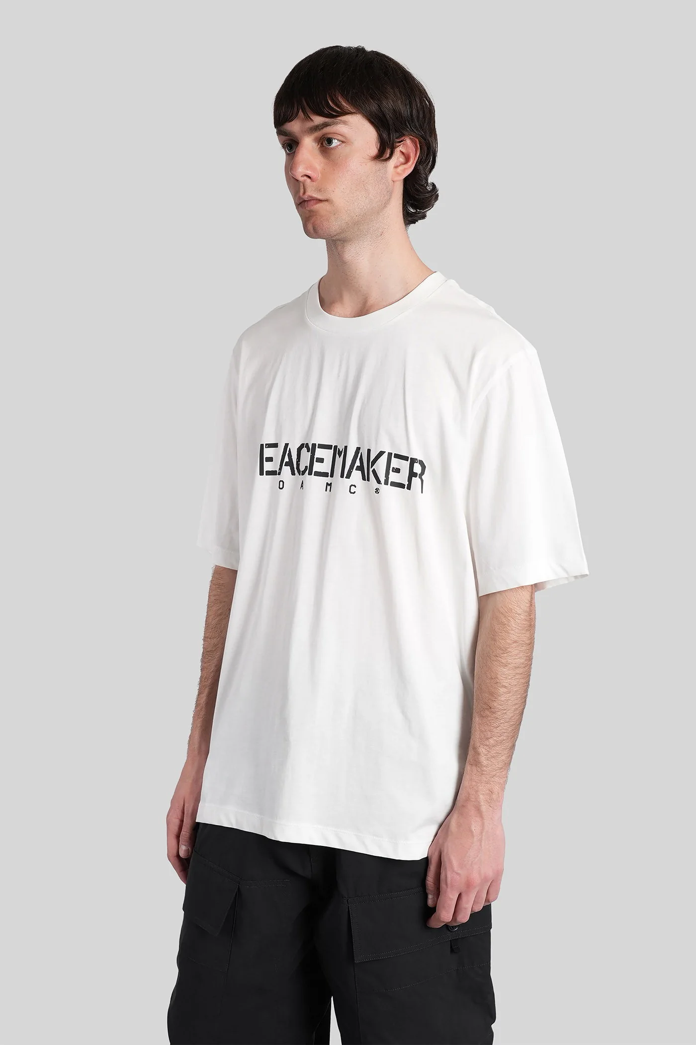 T-Shirt in white cotton - Image 4