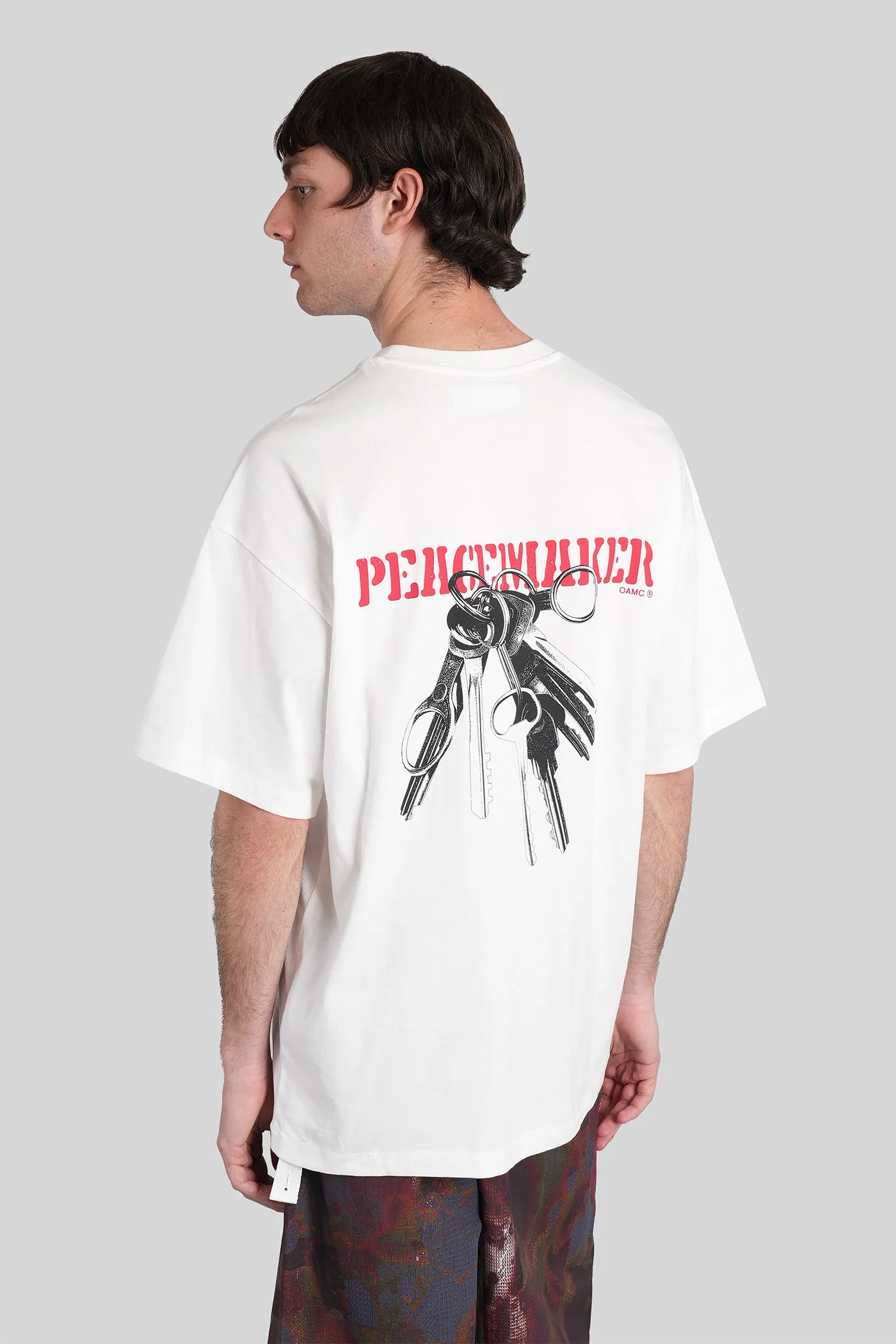 T-Shirt in white cotton