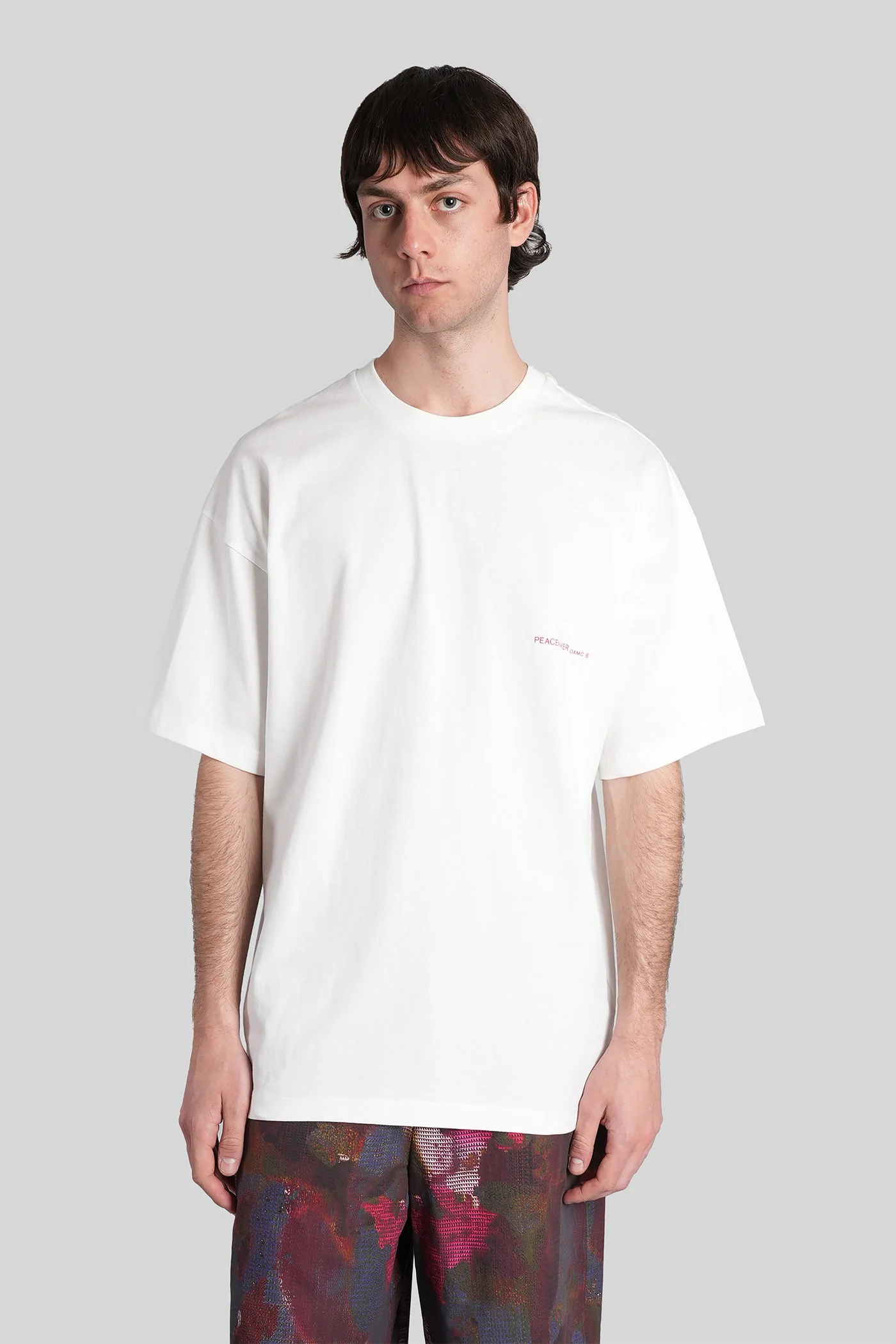 T-Shirt in white cotton - Image 3