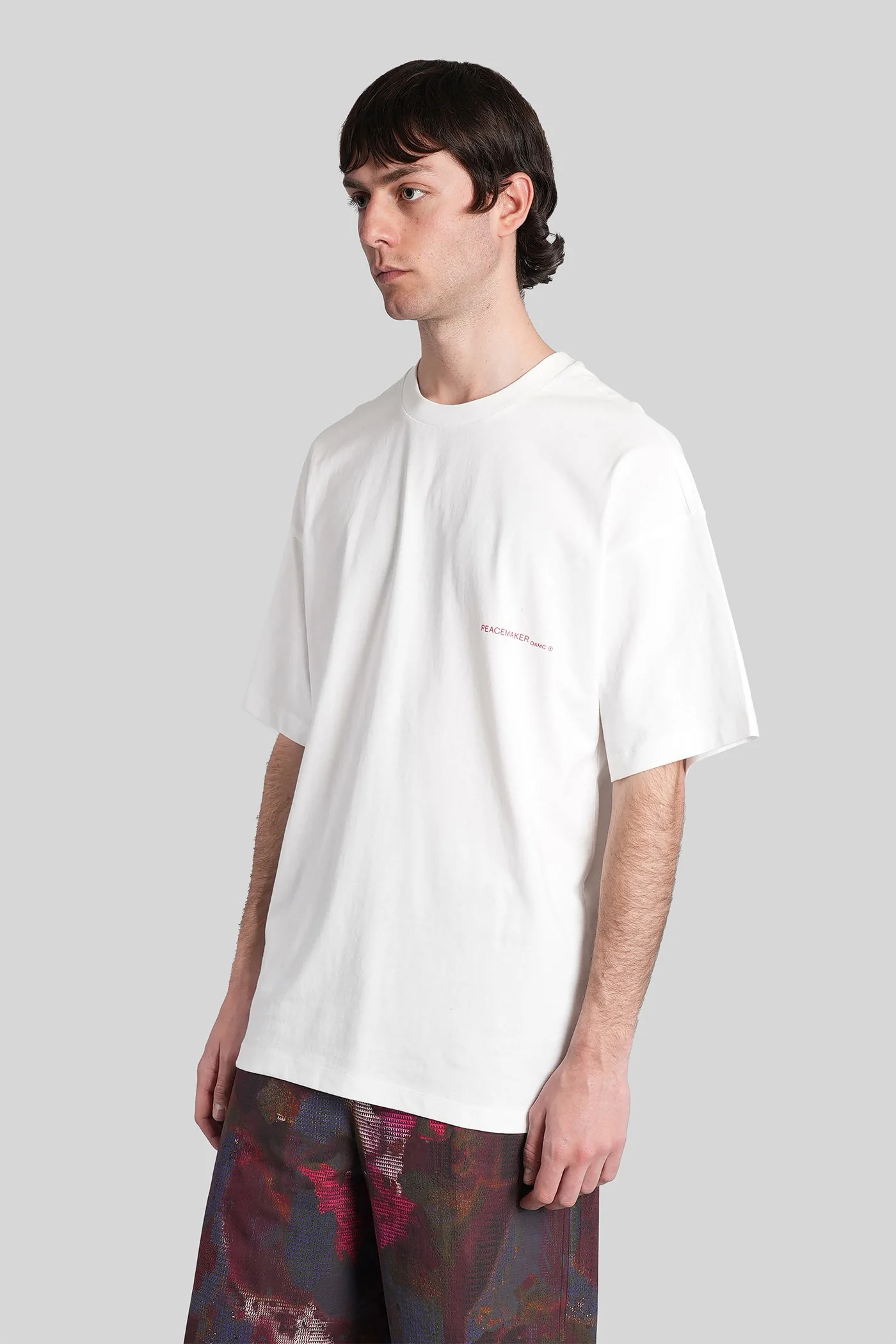 T-Shirt in white cotton - Image 4