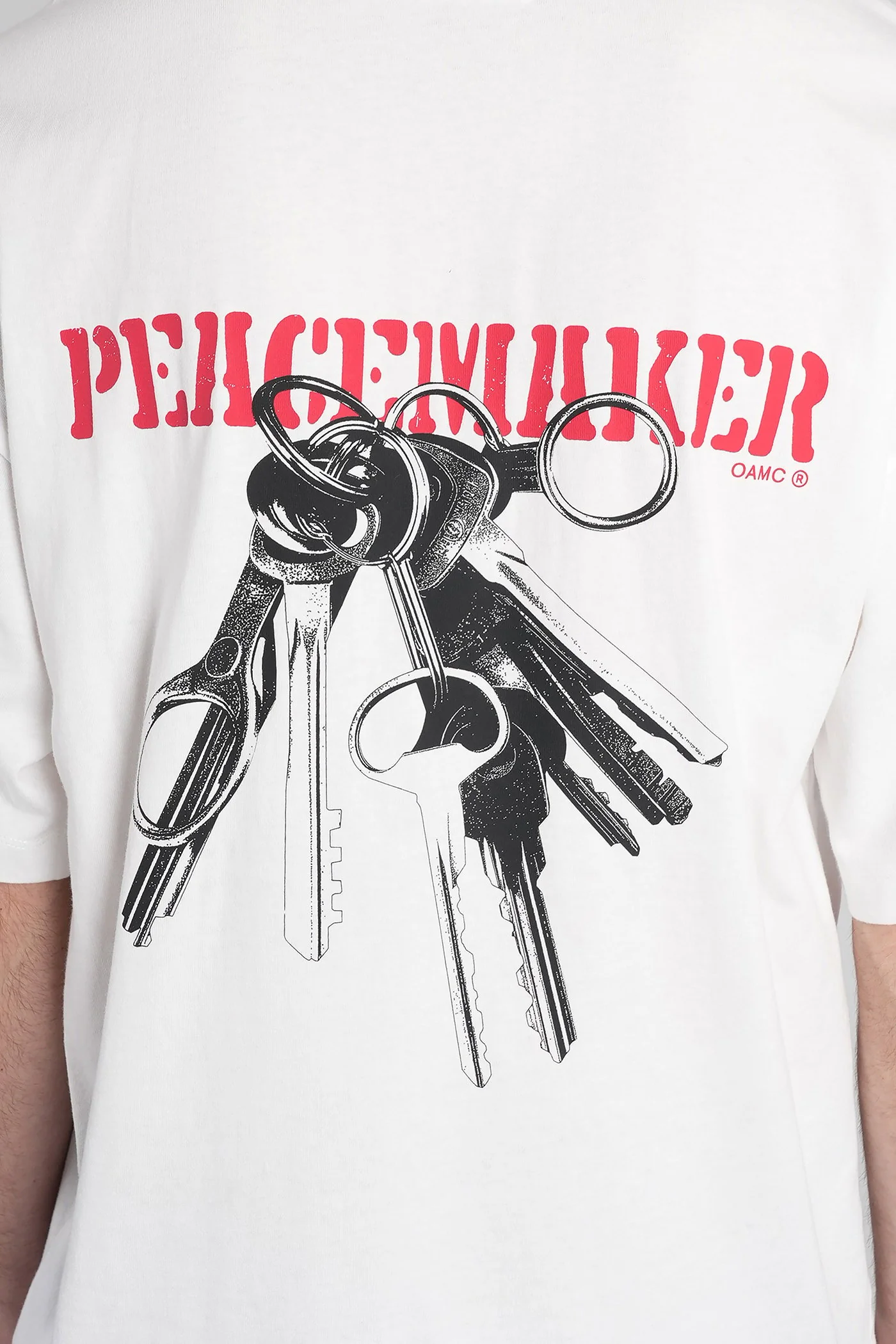 T-Shirt in white cotton - Image 5