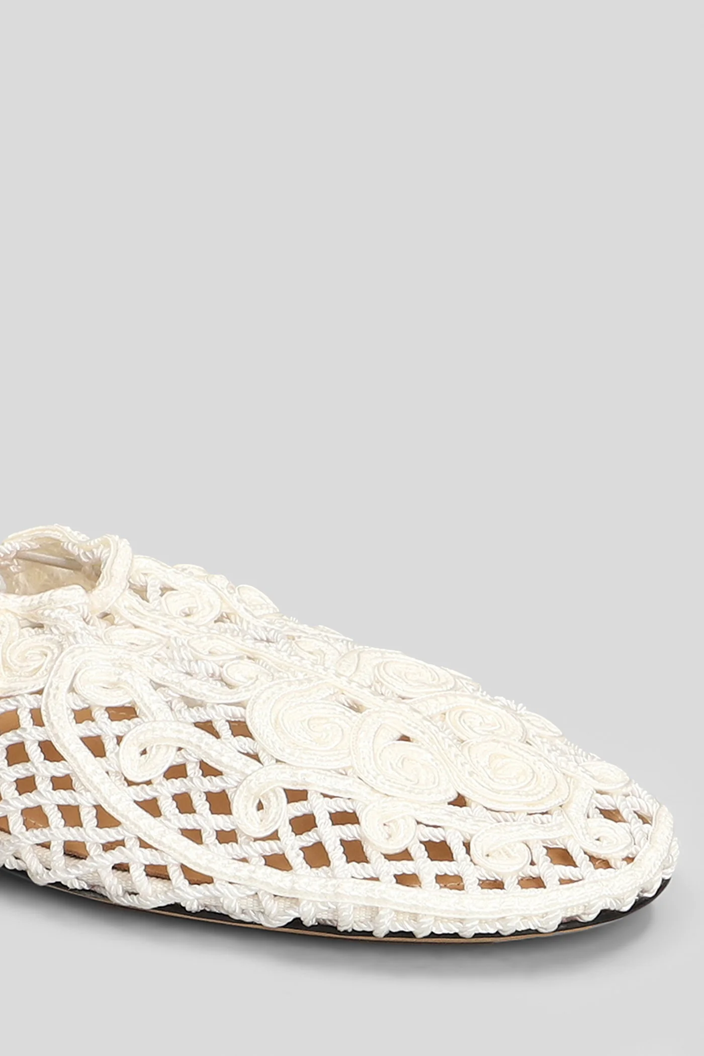 Iris Ballet flats in beige fabric - Image 45
