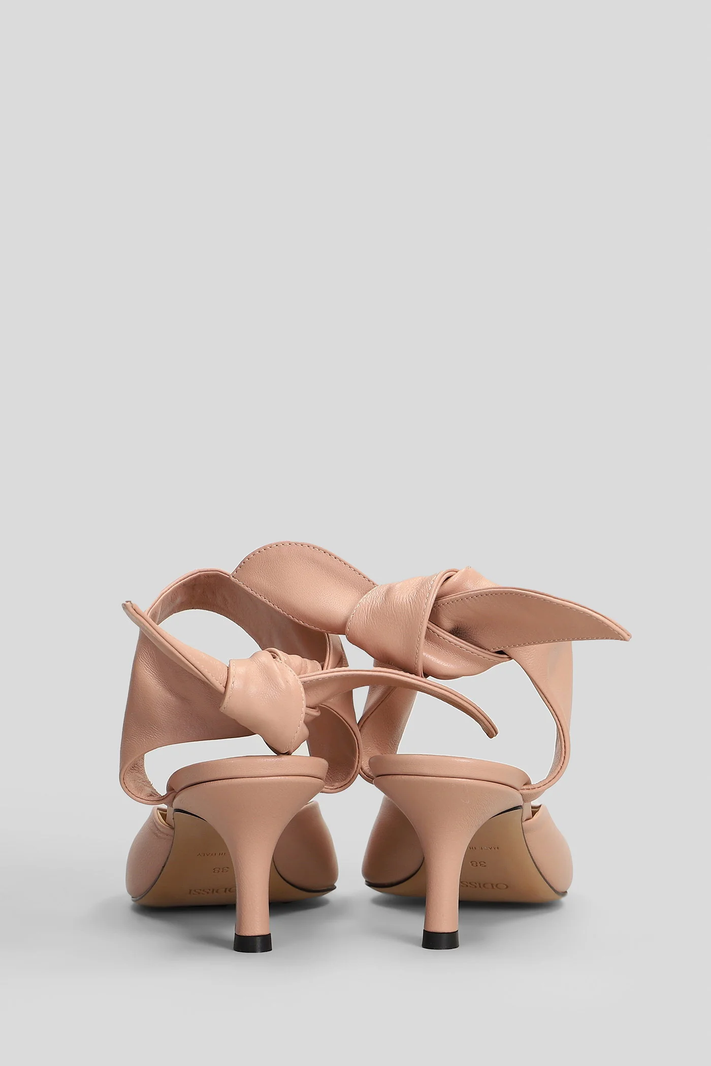 Jodie Pumps in rose-pink leather - Image 4