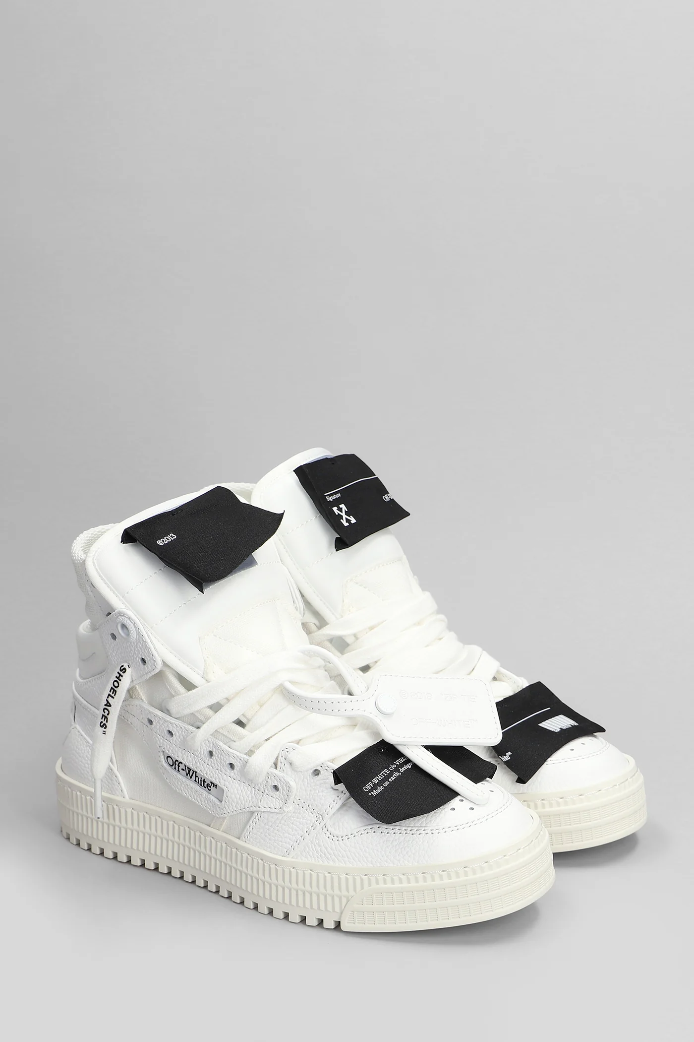 3.0 off court Sneakers in white leather - Image 2