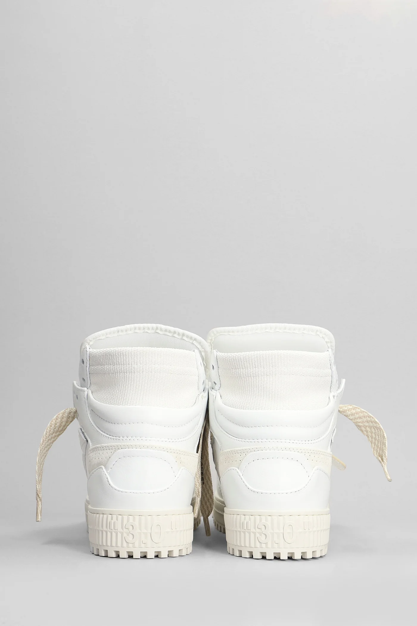 3.0 off court Sneakers in white leather - Image 4