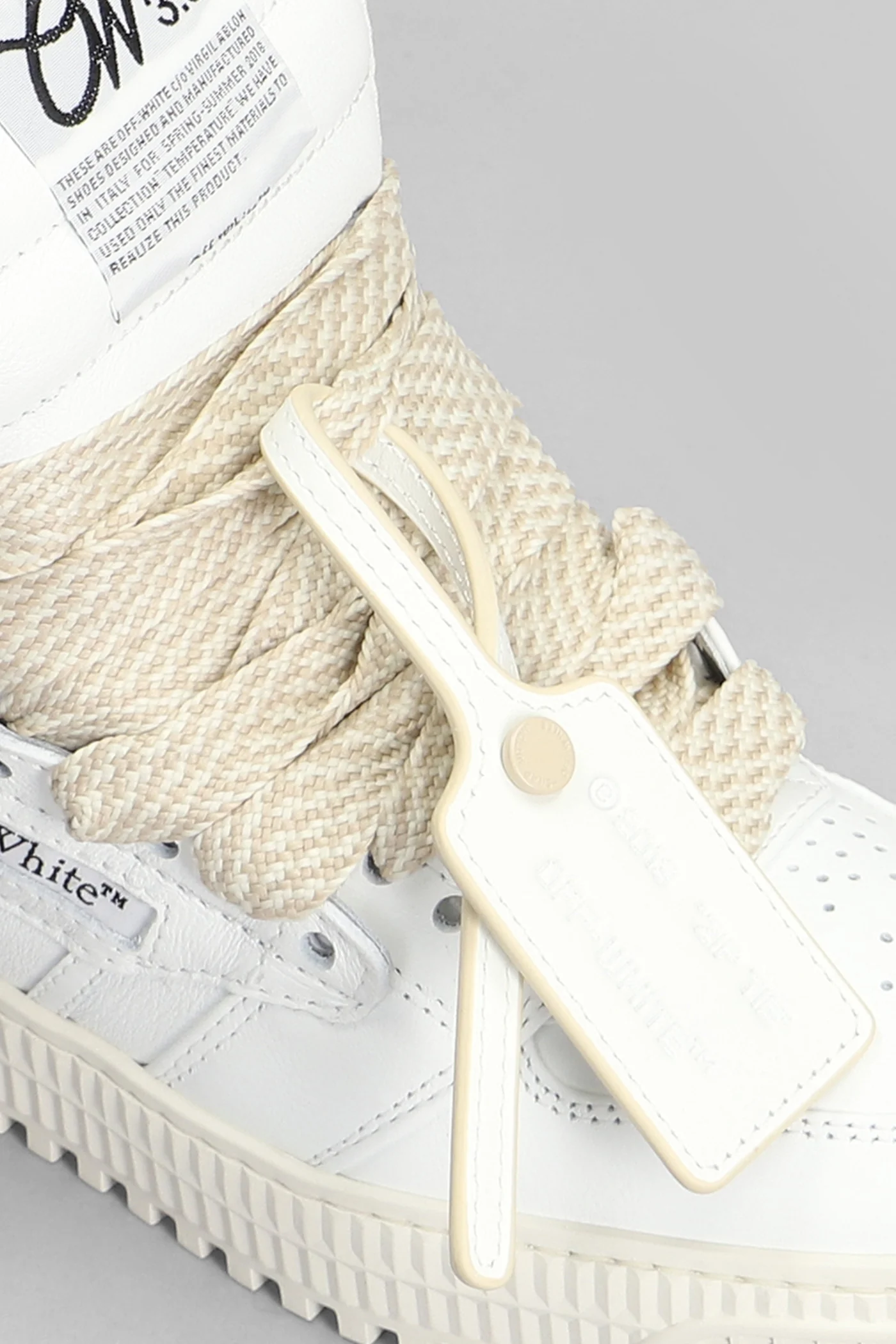 3.0 off court Sneakers in white leather - Image 5