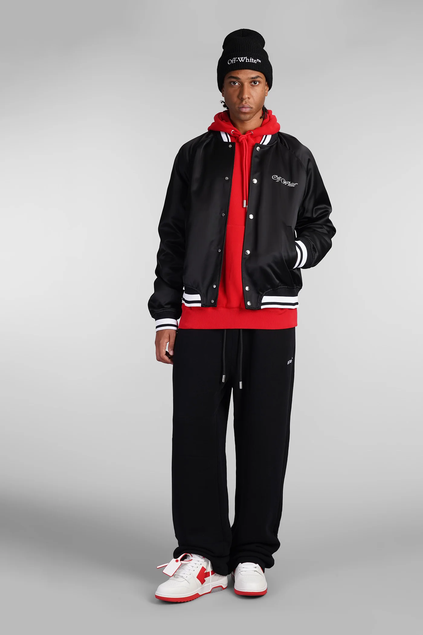 Bomber Jacket in black viscose - Image 2