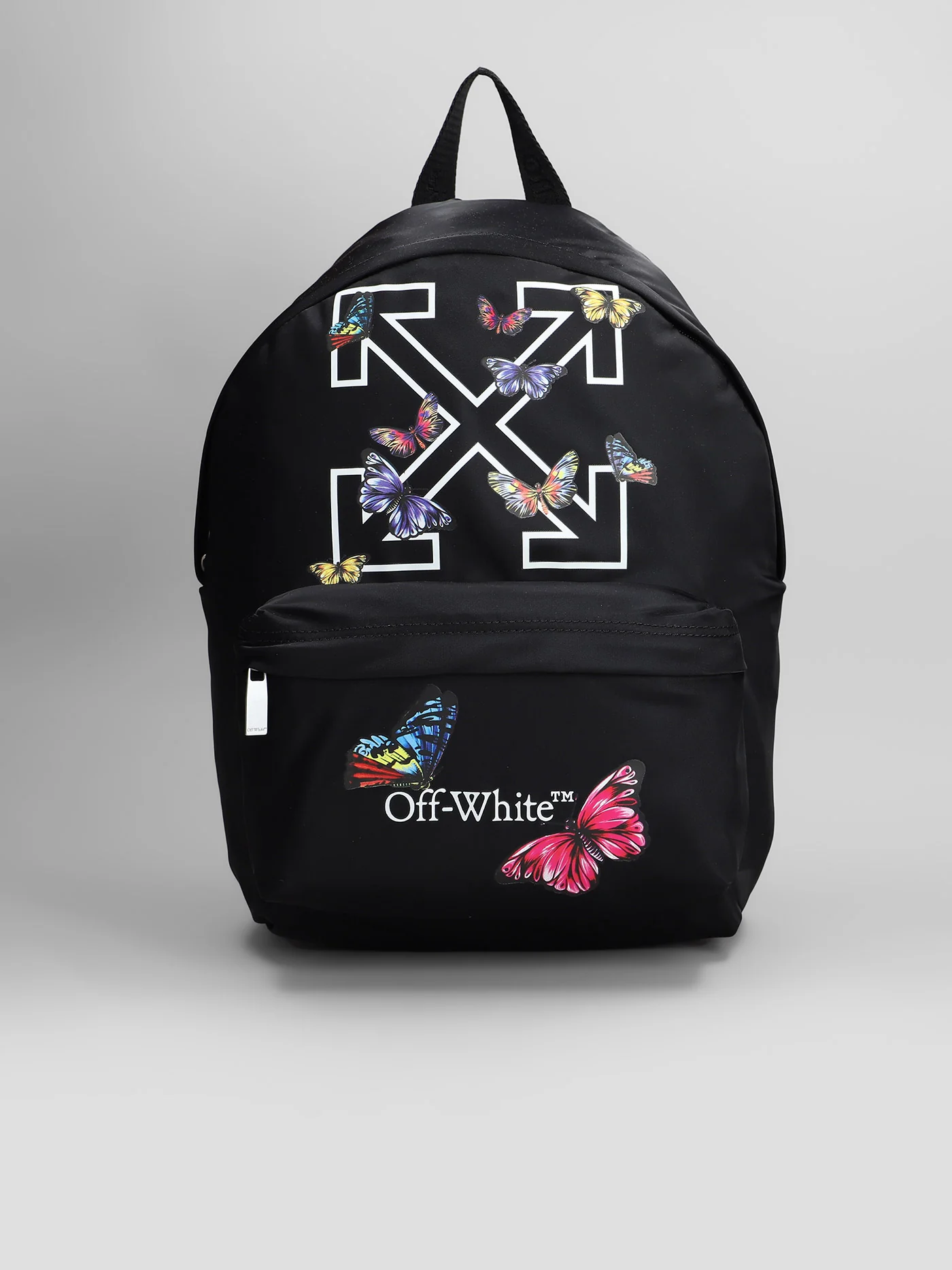 Backpack in black polyamide