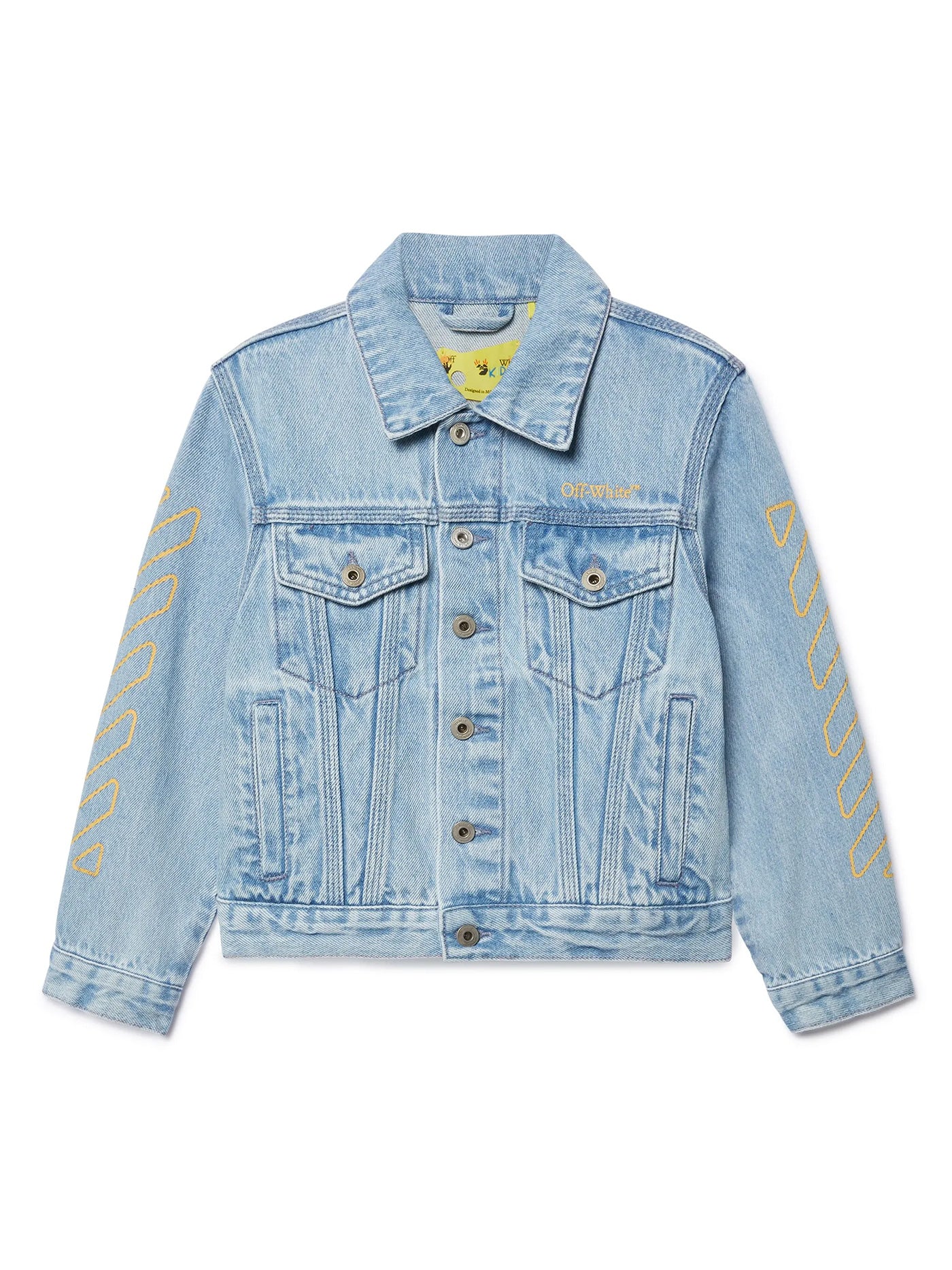 Denim Jackets in blue cotton - Image 4