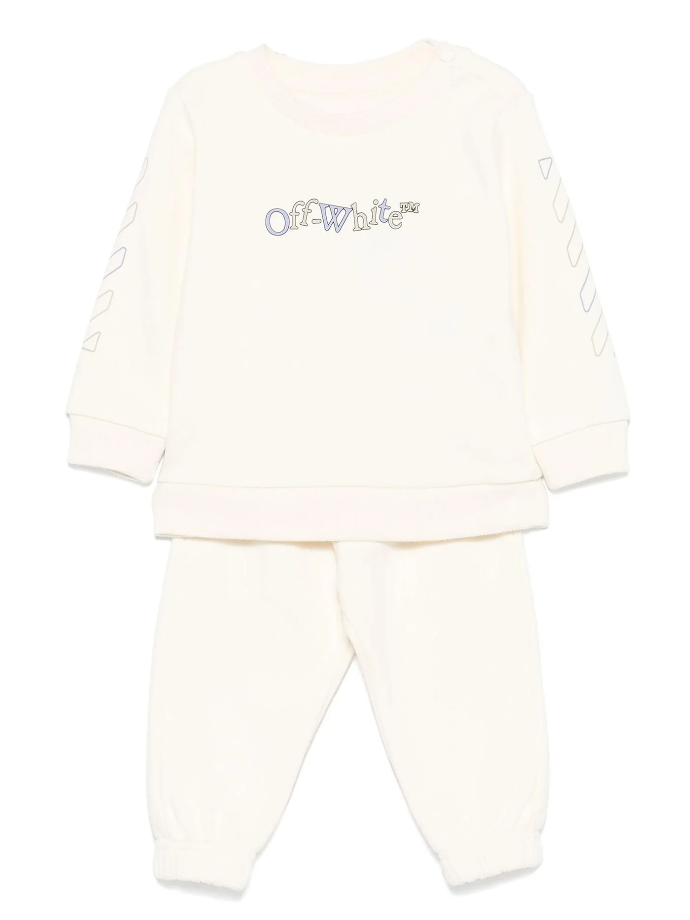 Jumpsuit in beige cotton