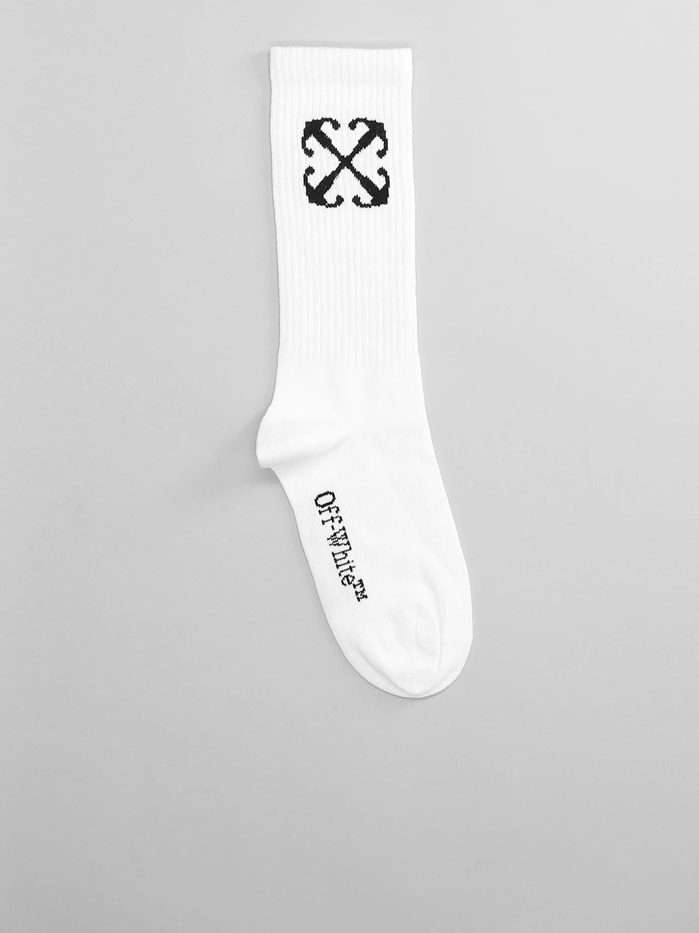 Socks in white cotton - Image 2