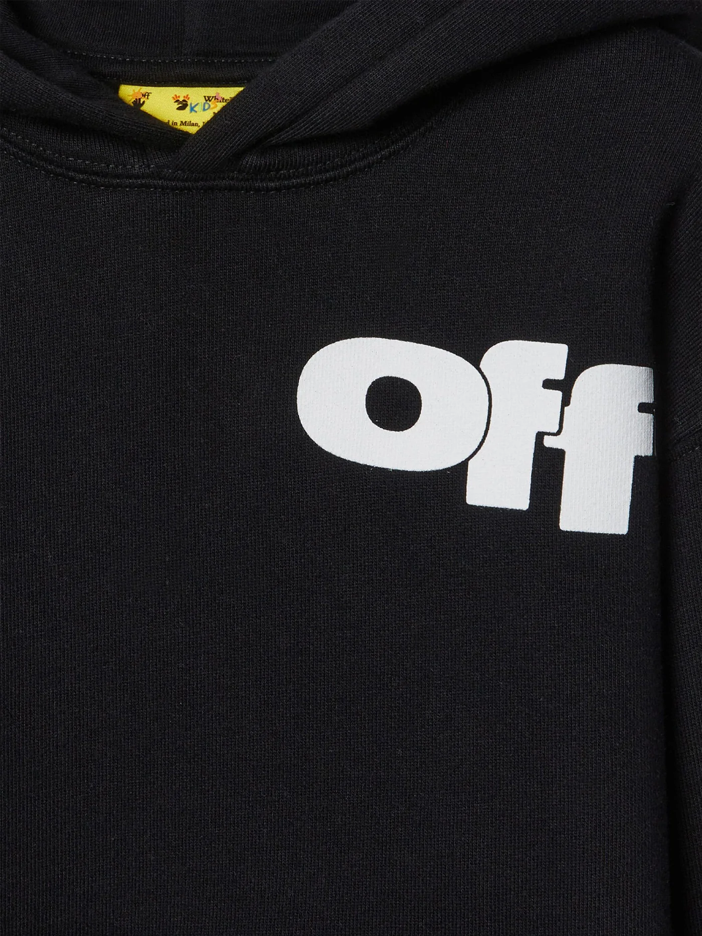 Sweatshirt in black cotton - Image 3