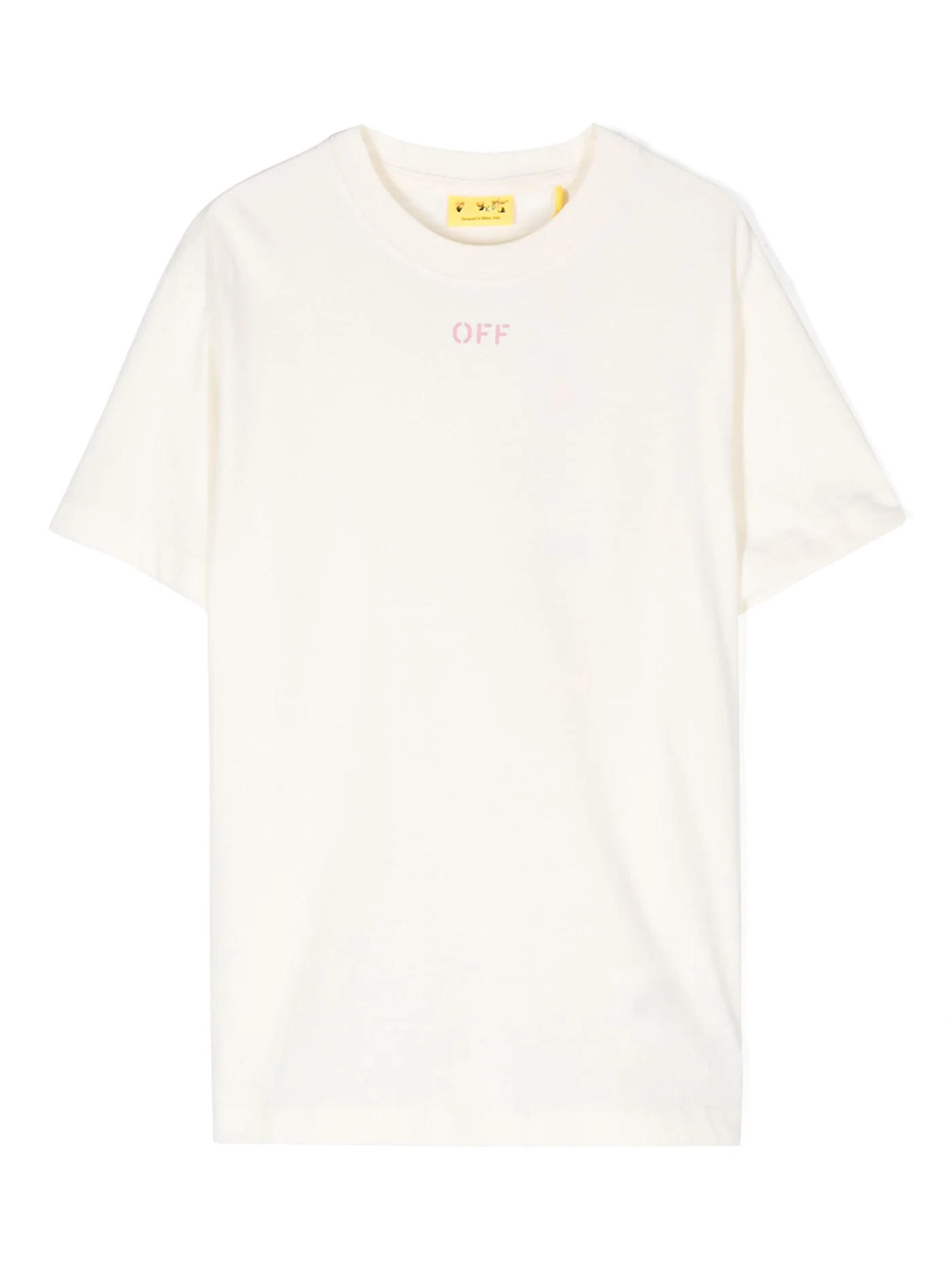 T-Shirt in beige cotton