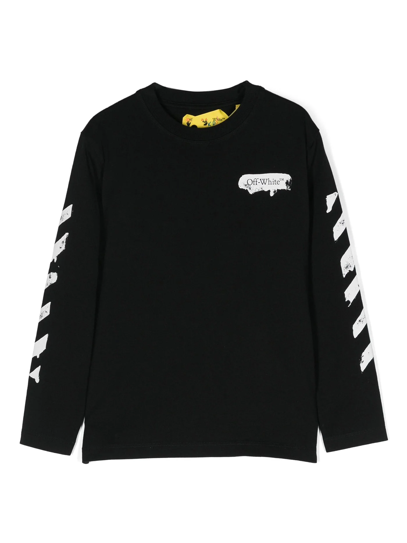 T-Shirt in black cotton