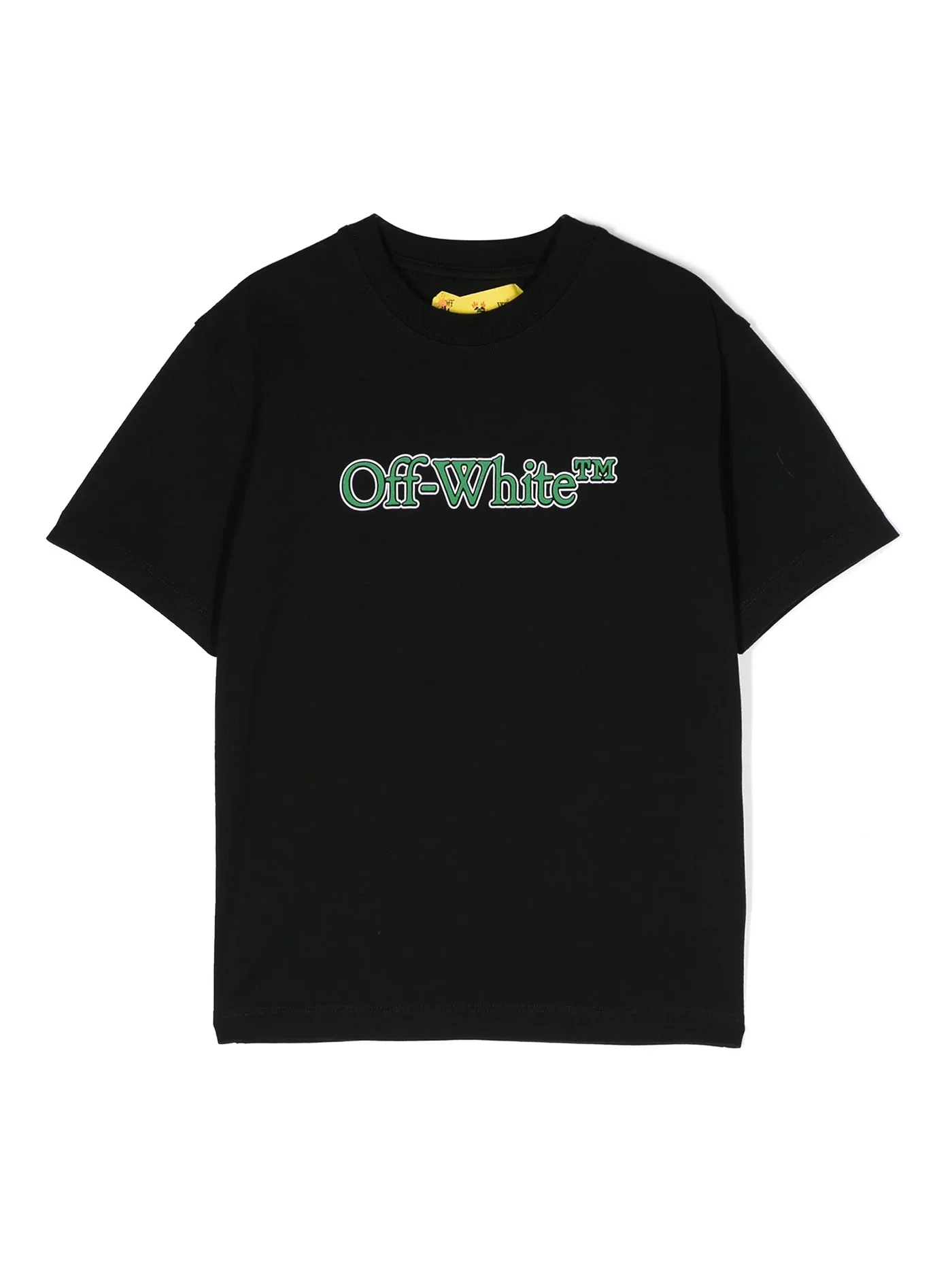 T-Shirt in black cotton