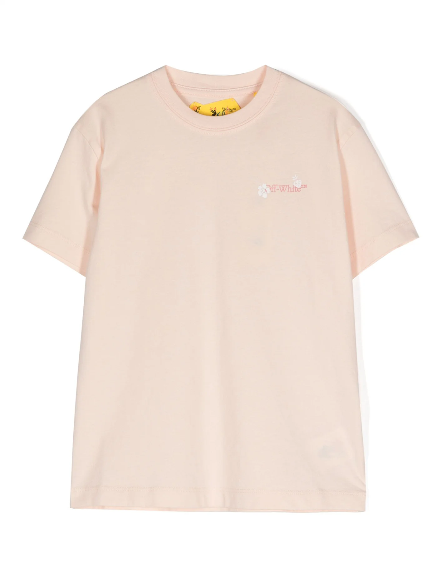 T-Shirt in rose-pink cotton