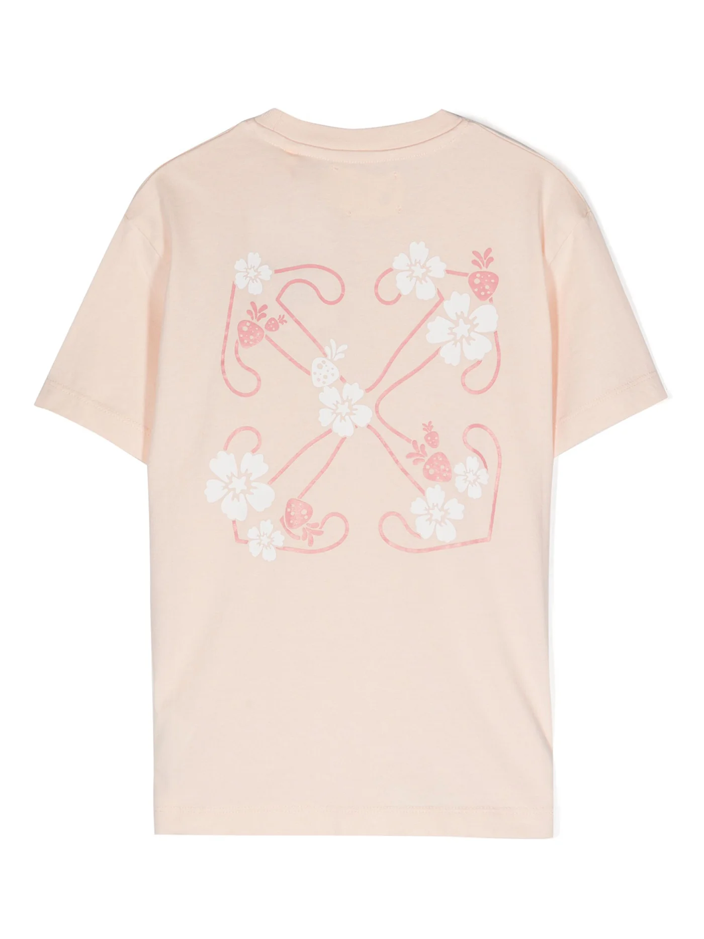 T-Shirt in rose-pink cotton - Image 2