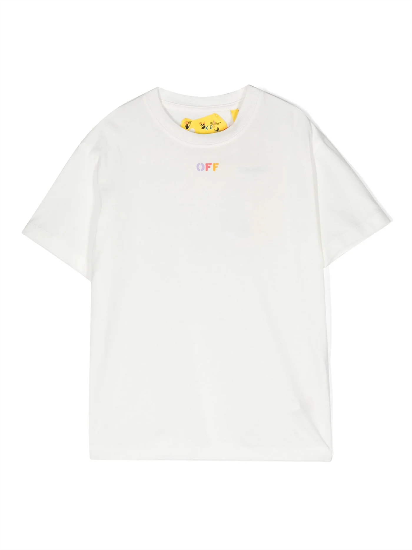 T-Shirt in white cotton