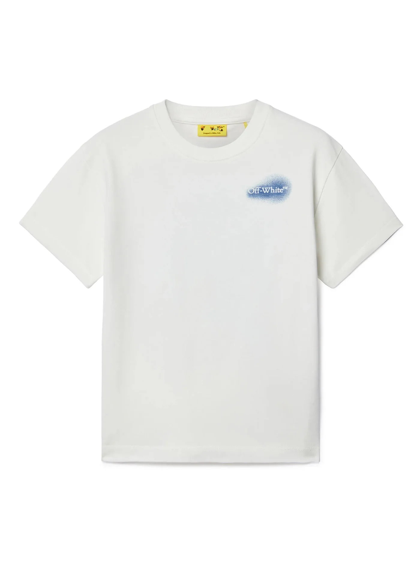 T-Shirt in white cotton