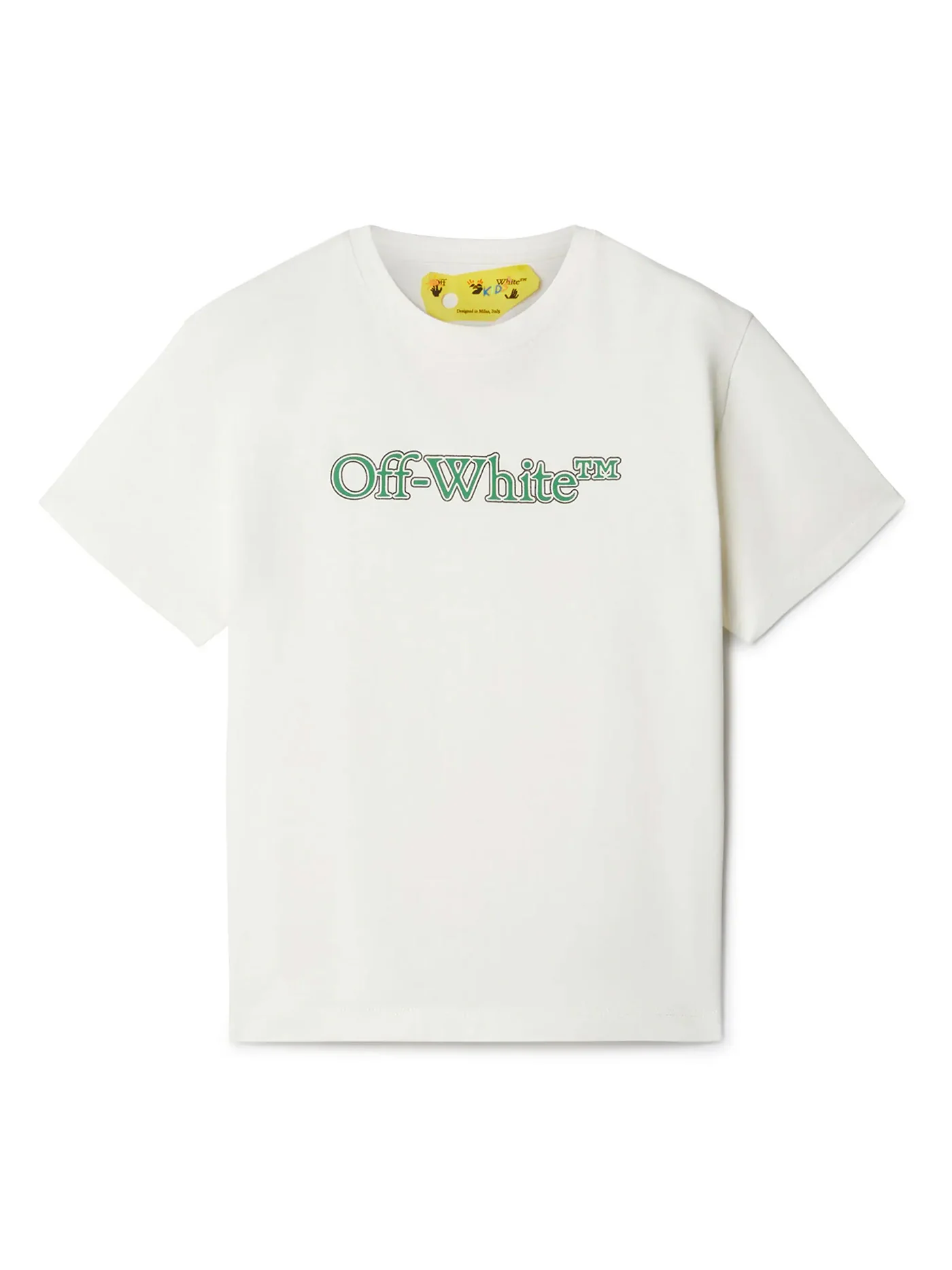 T-Shirt in white cotton