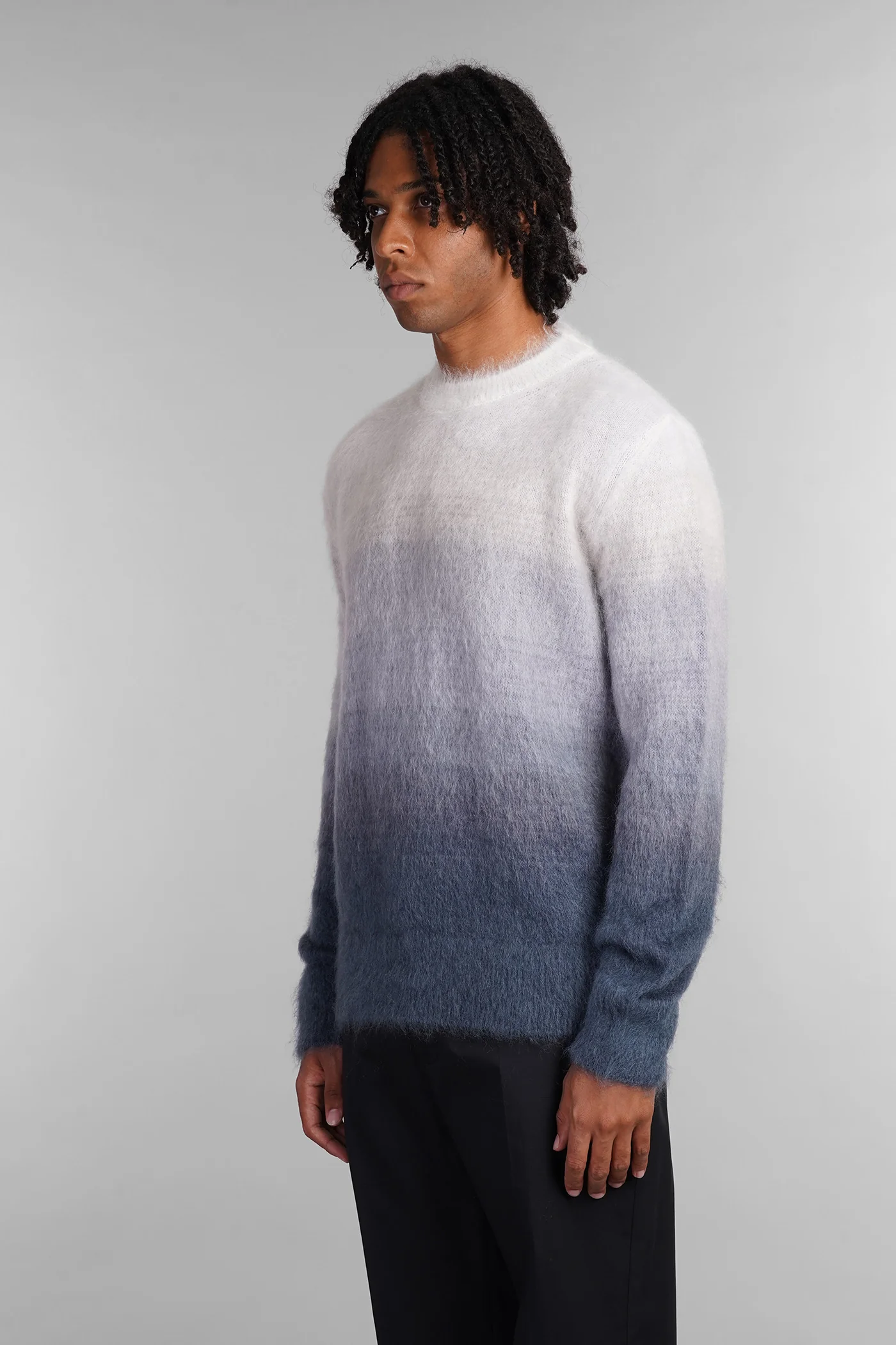 Knitwear in grey wool - Image 4