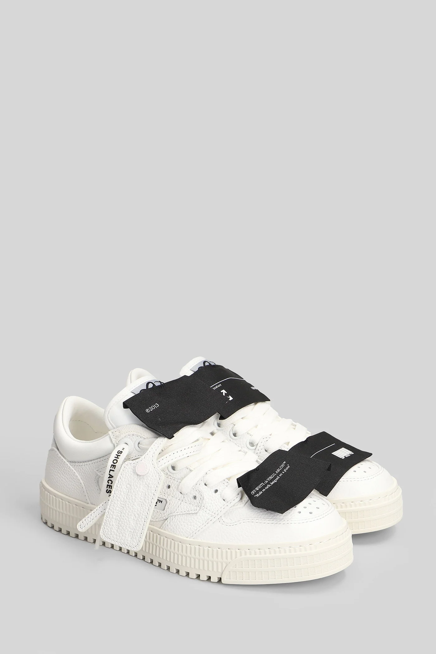 Low top 3.0 off cour Sneakers in white leather - Image 2