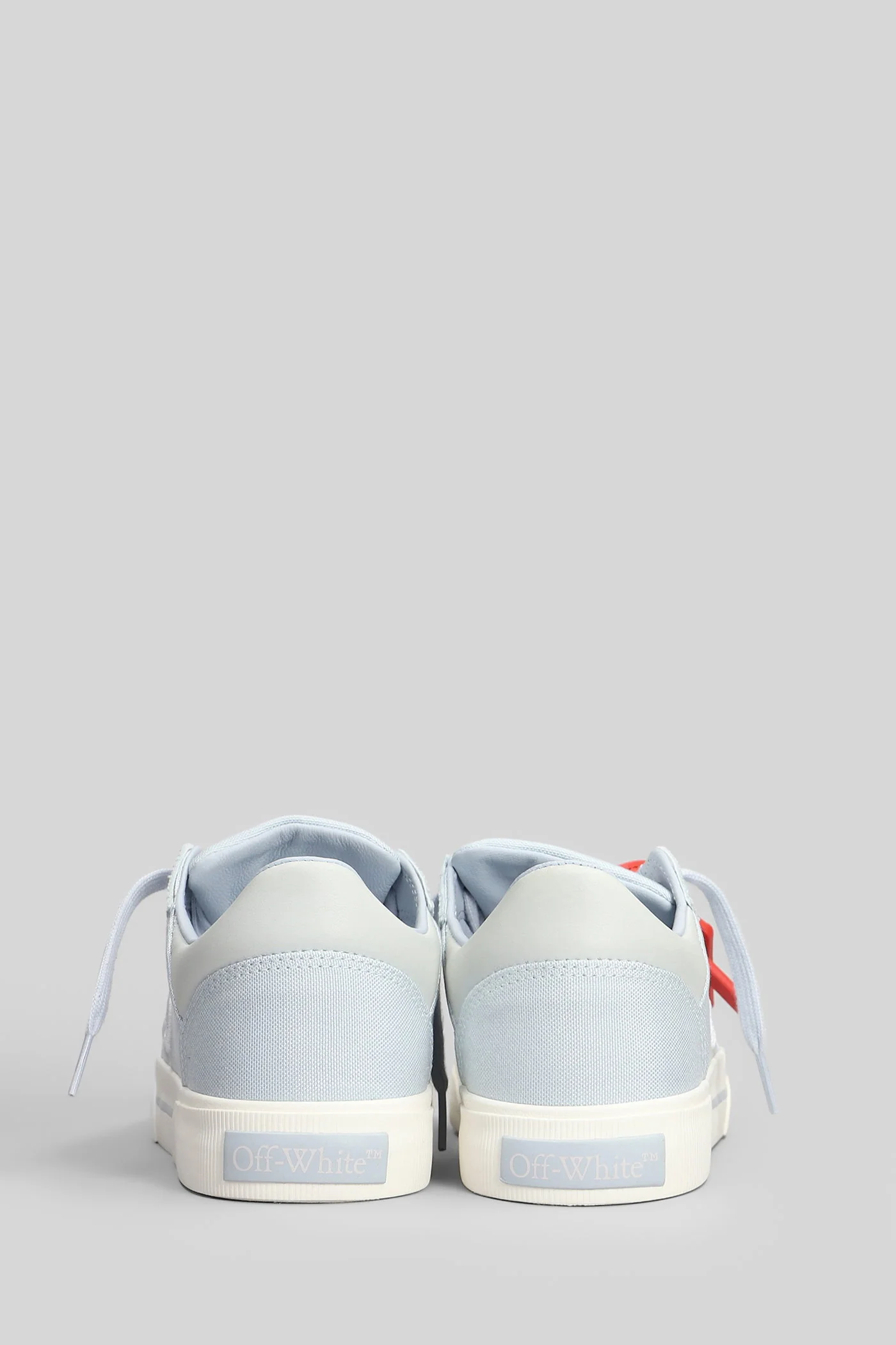 New low vulcanized Sneakers in cyan cotton - Image 4