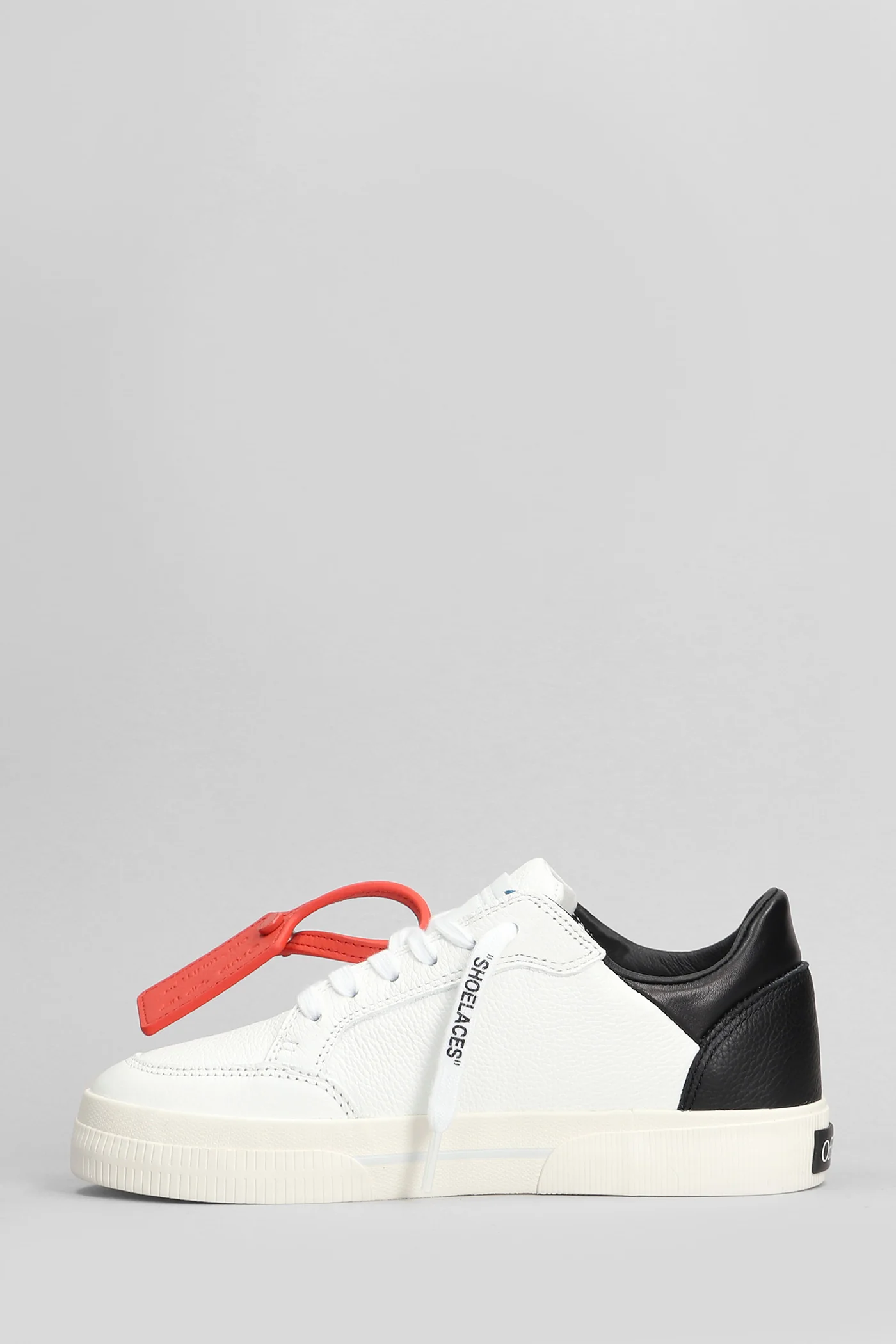 New low vulcanized Sneakers in white leather - Image 3