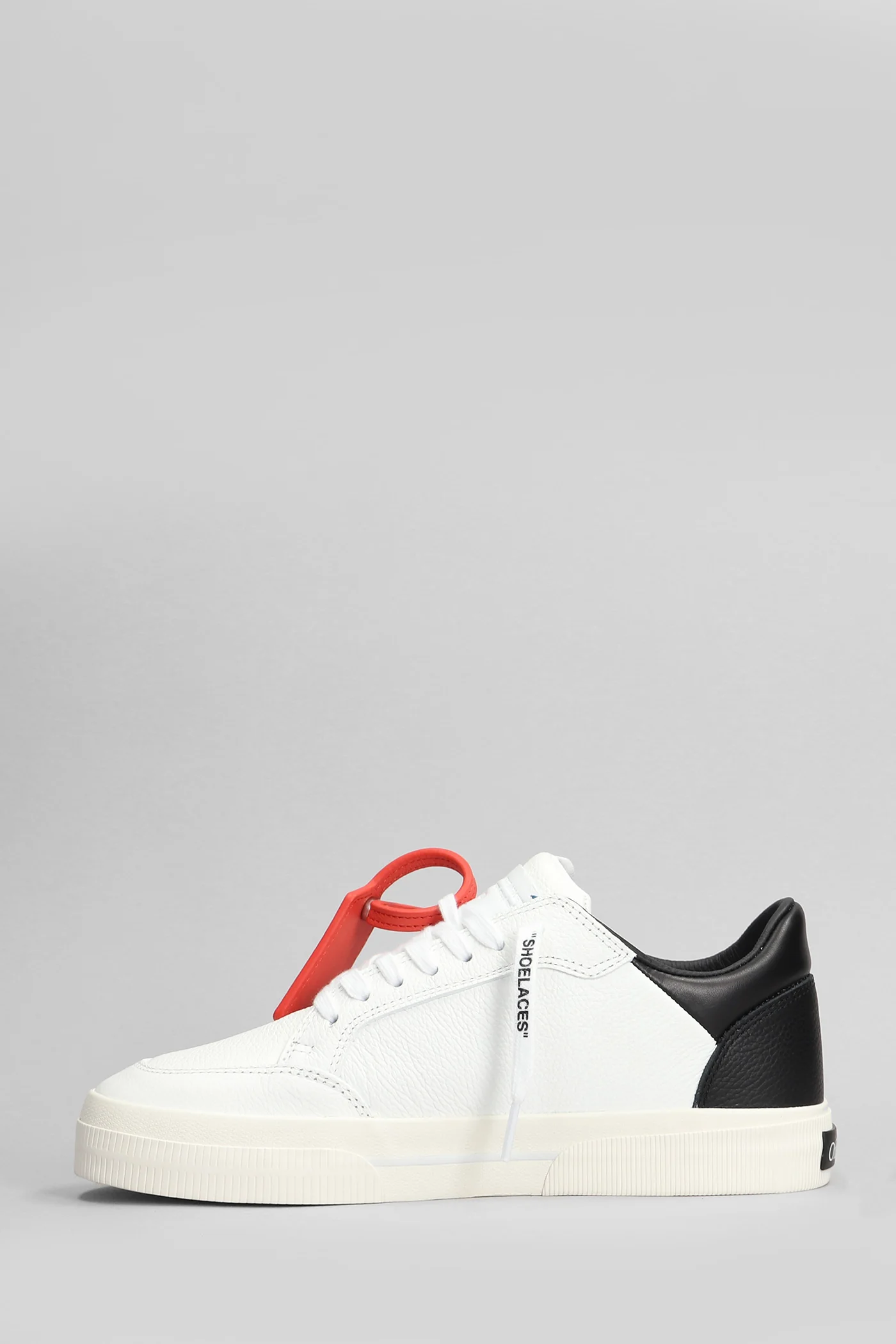 New low vulcanized Sneakers in white leather - Image 3