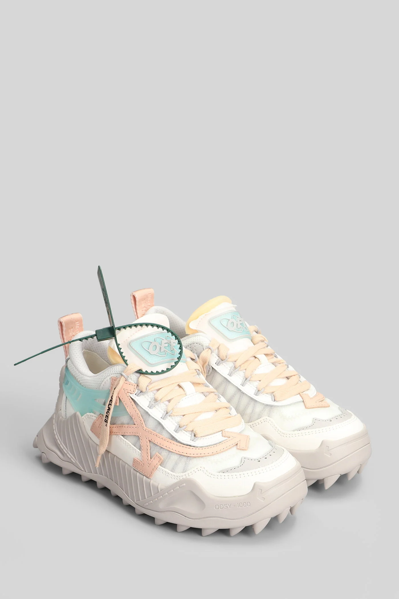 Odsy 1000 Sneakers in grey polyester - Image 2