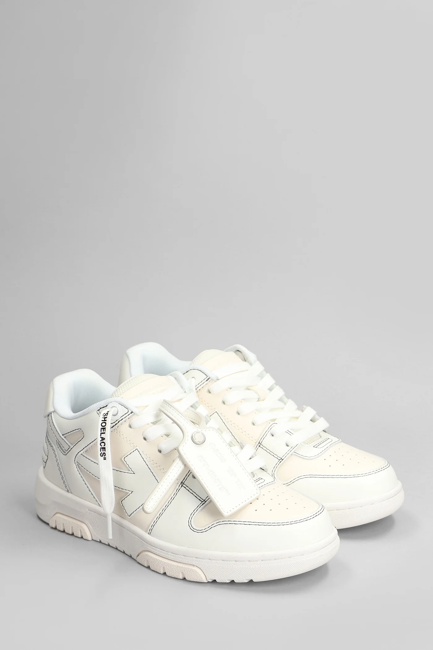 Out of office Sneakers in white leather - Image 2