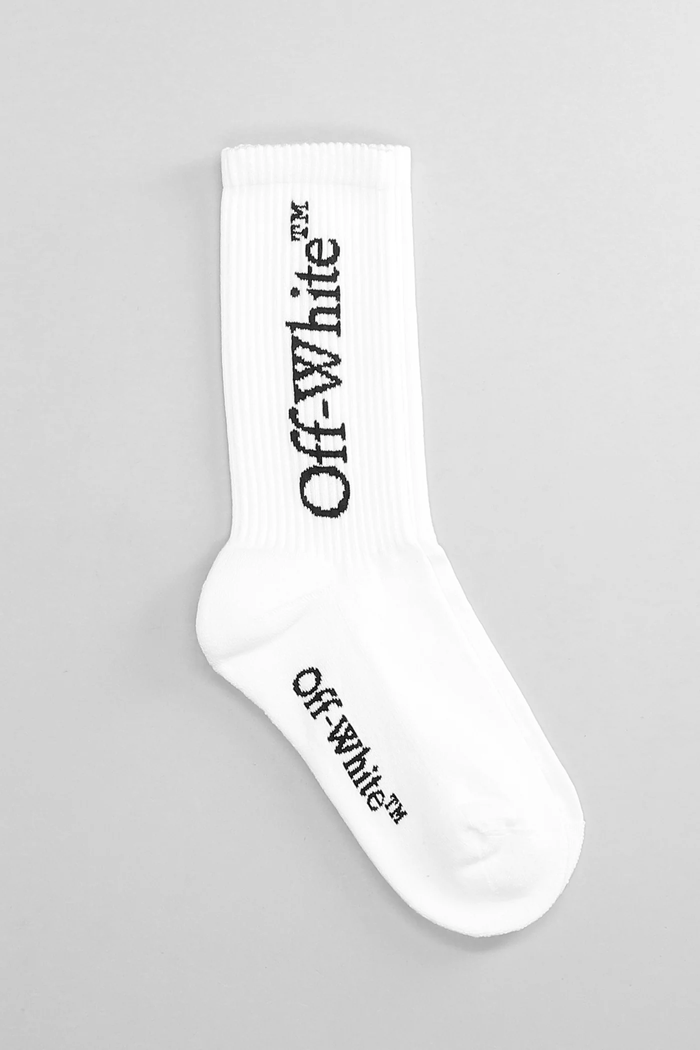 Socks in white cotton - Image 4