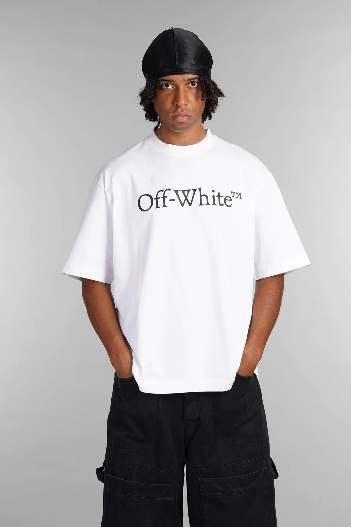 T-Shirt in white cotton