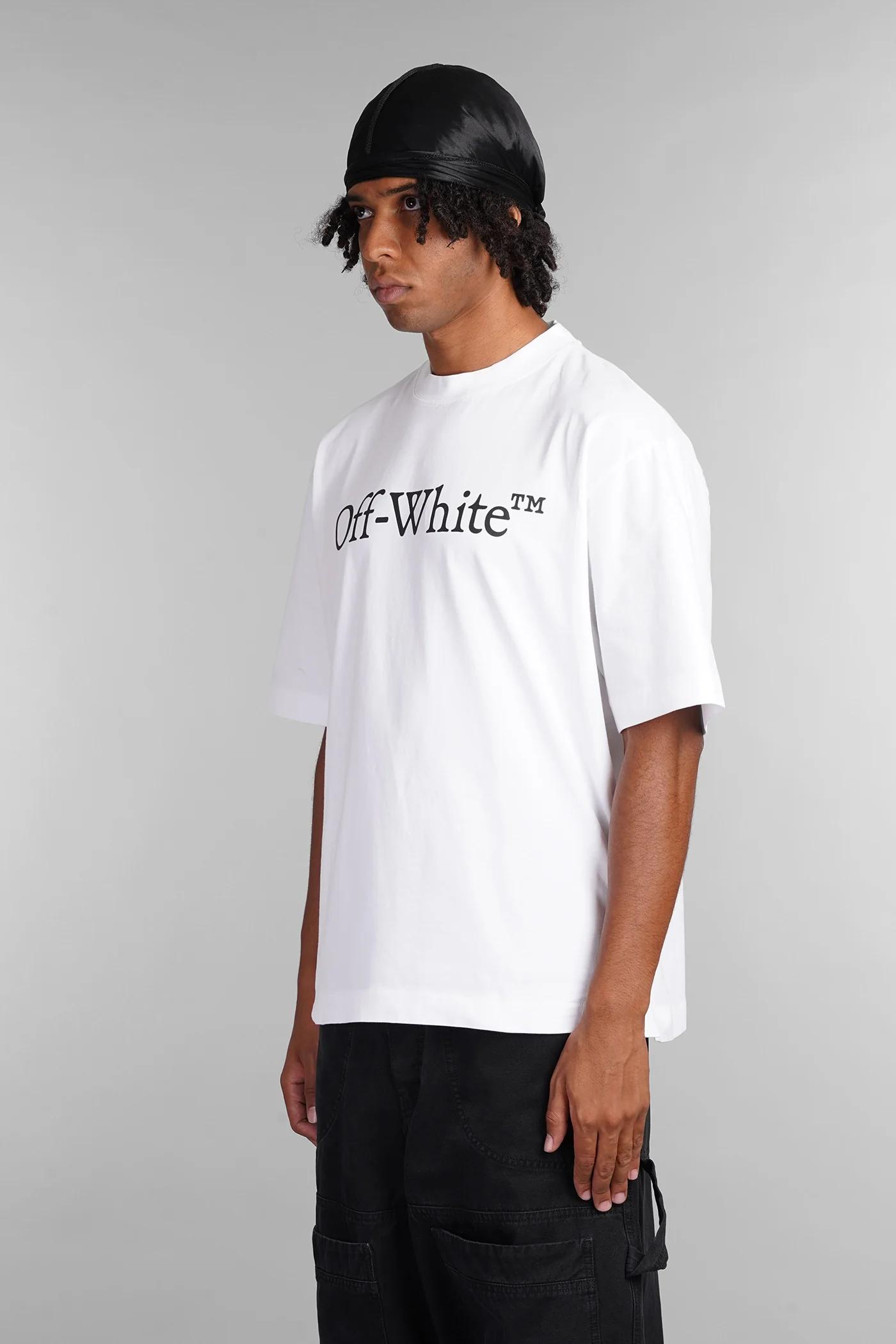T-Shirt in white cotton - Image 4