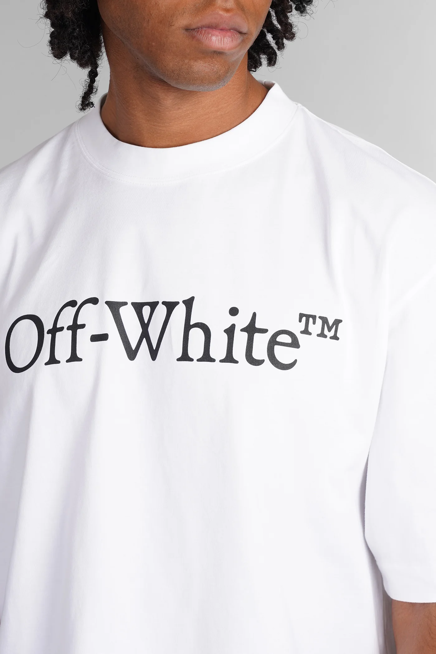 T-Shirt in white cotton - Image 5
