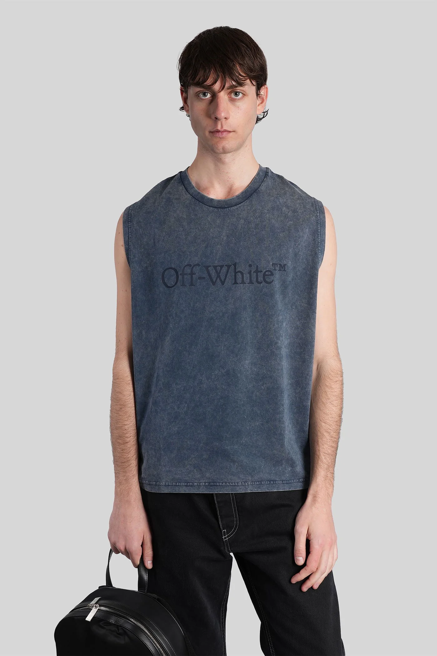 tank Top in blue cotton