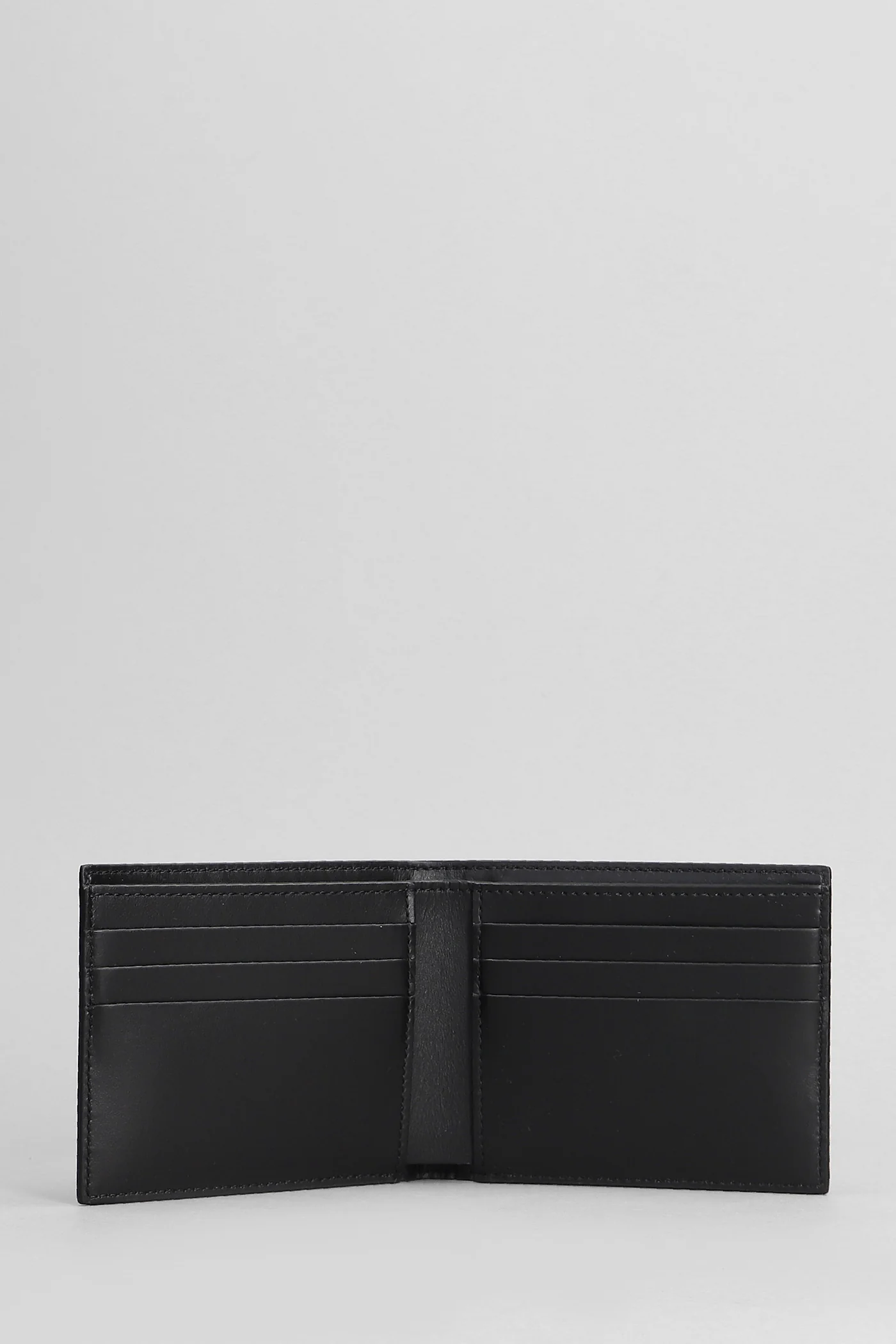 Wallet in black leather - Image 4