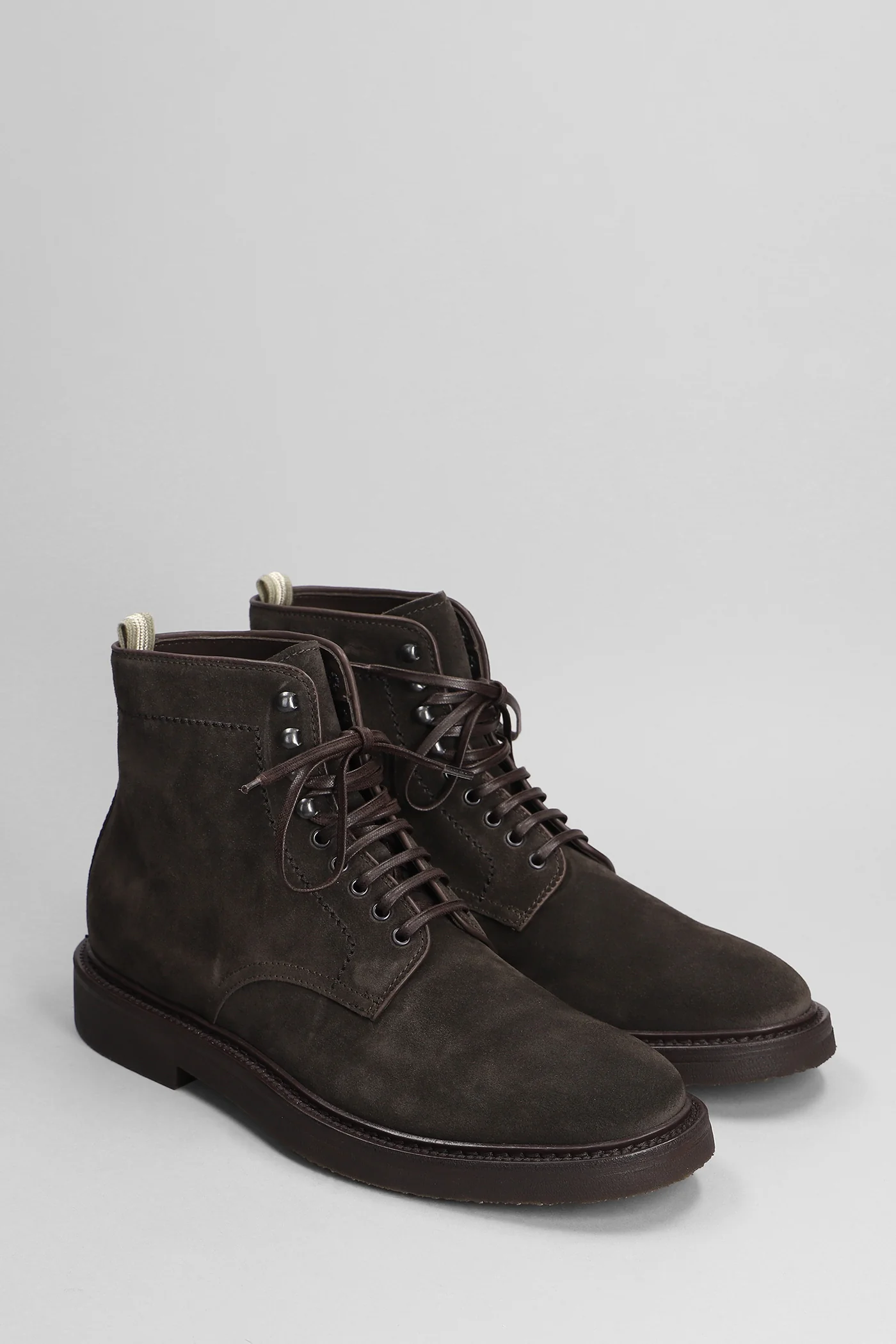 Hopkins flexi Ankle boots in brown suede - Image 2