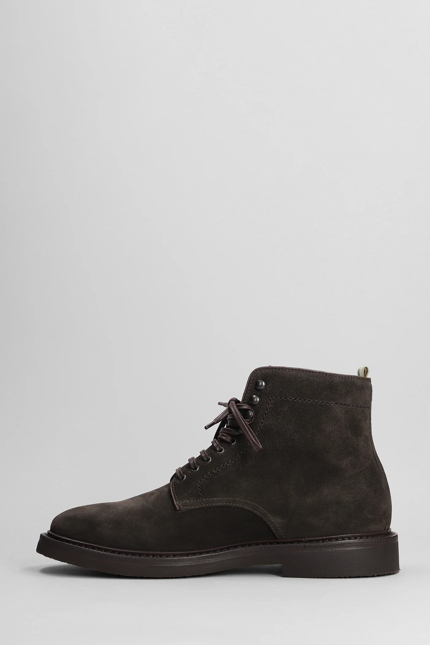 Hopkins flexi Ankle boots in brown suede - Image 3