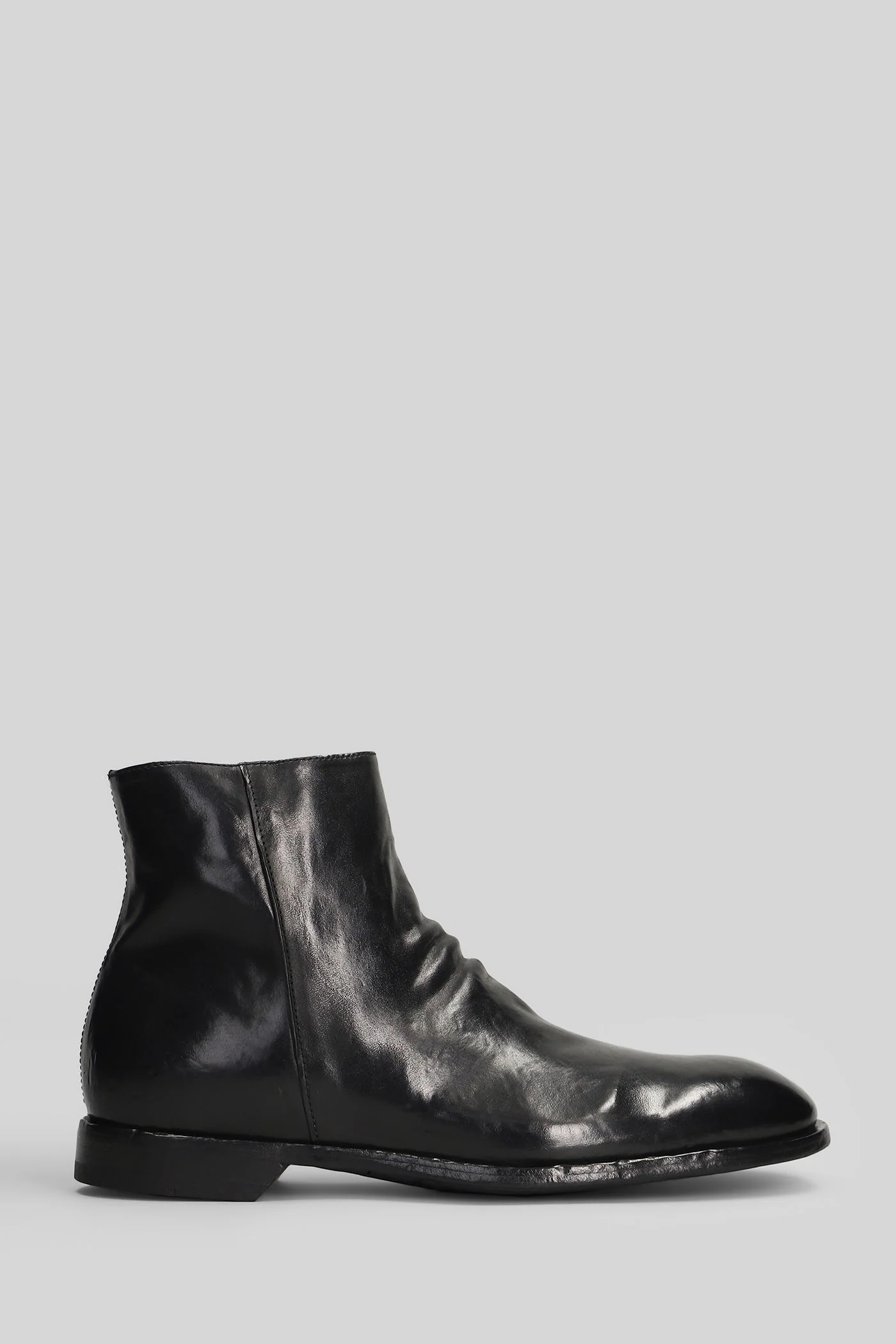 Sound 006 Ankle boots in black leather